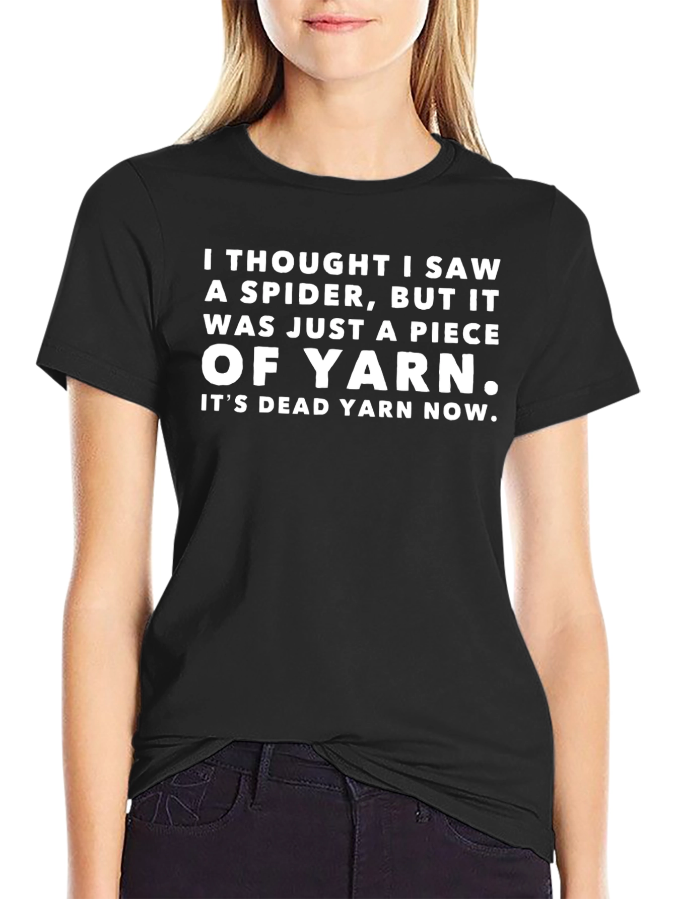 Funny Spider Yarn T-Shirt
