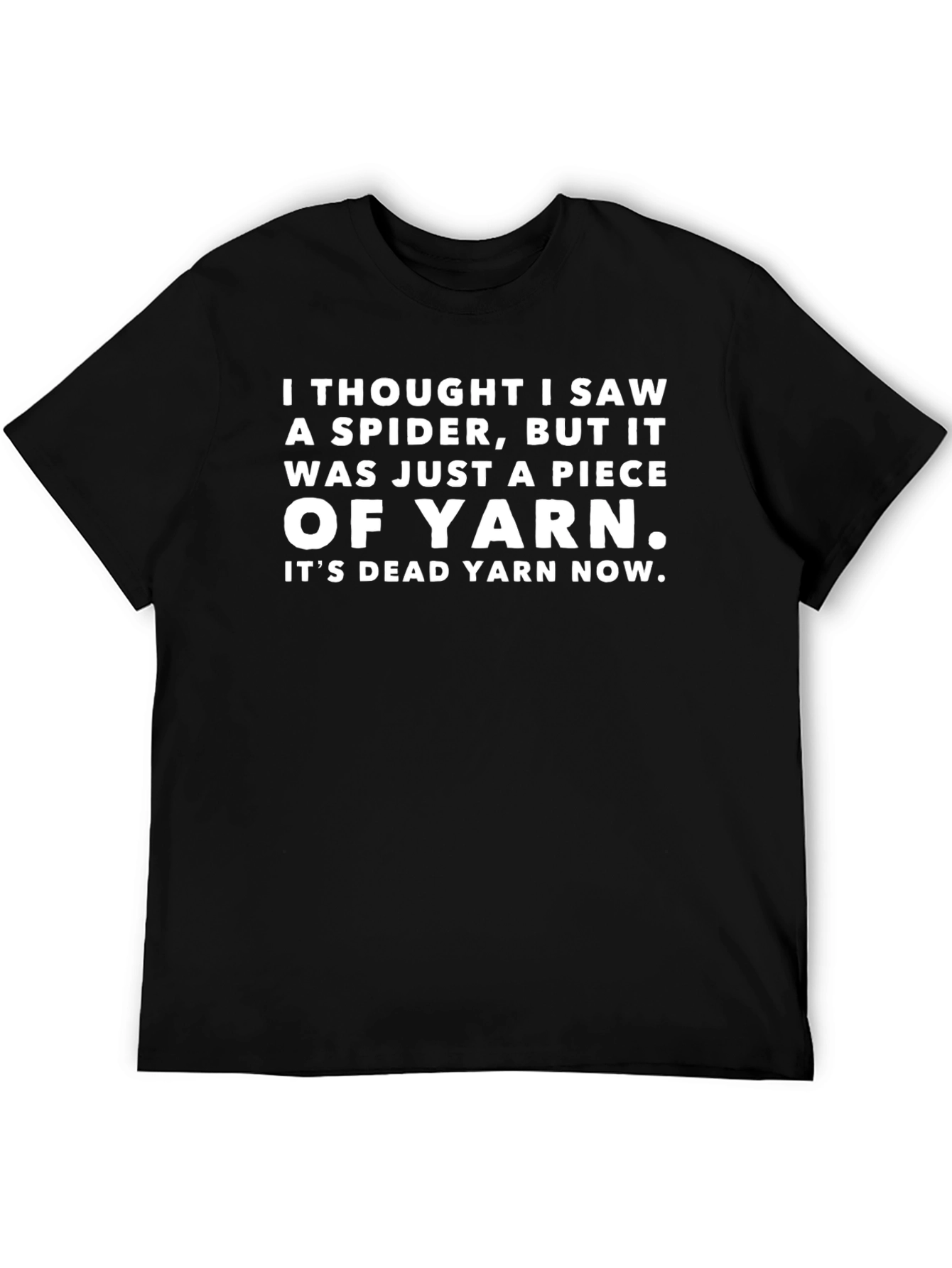Funny Spider Yarn T-Shirt