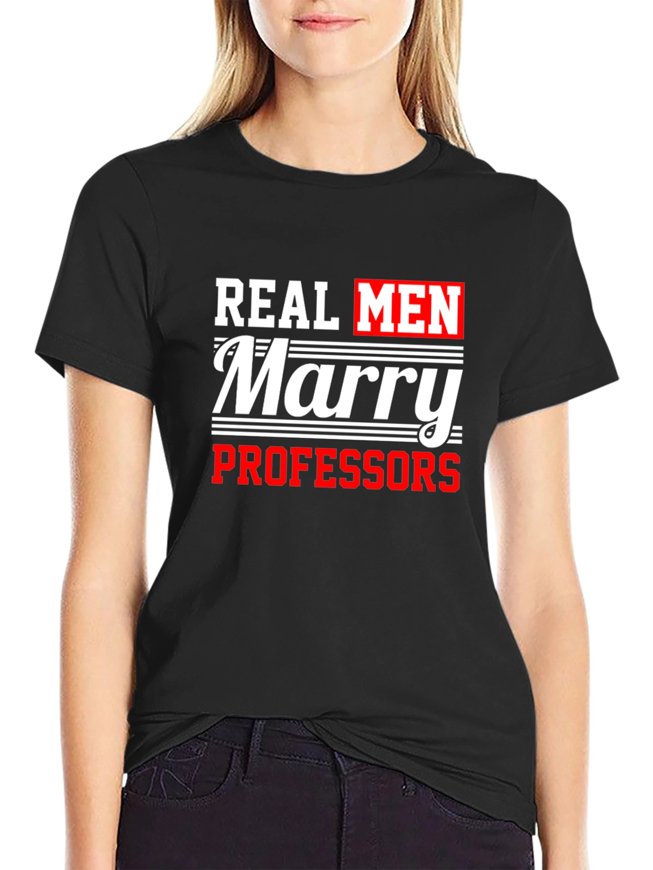 Real Men Marry Professors T-Shirt