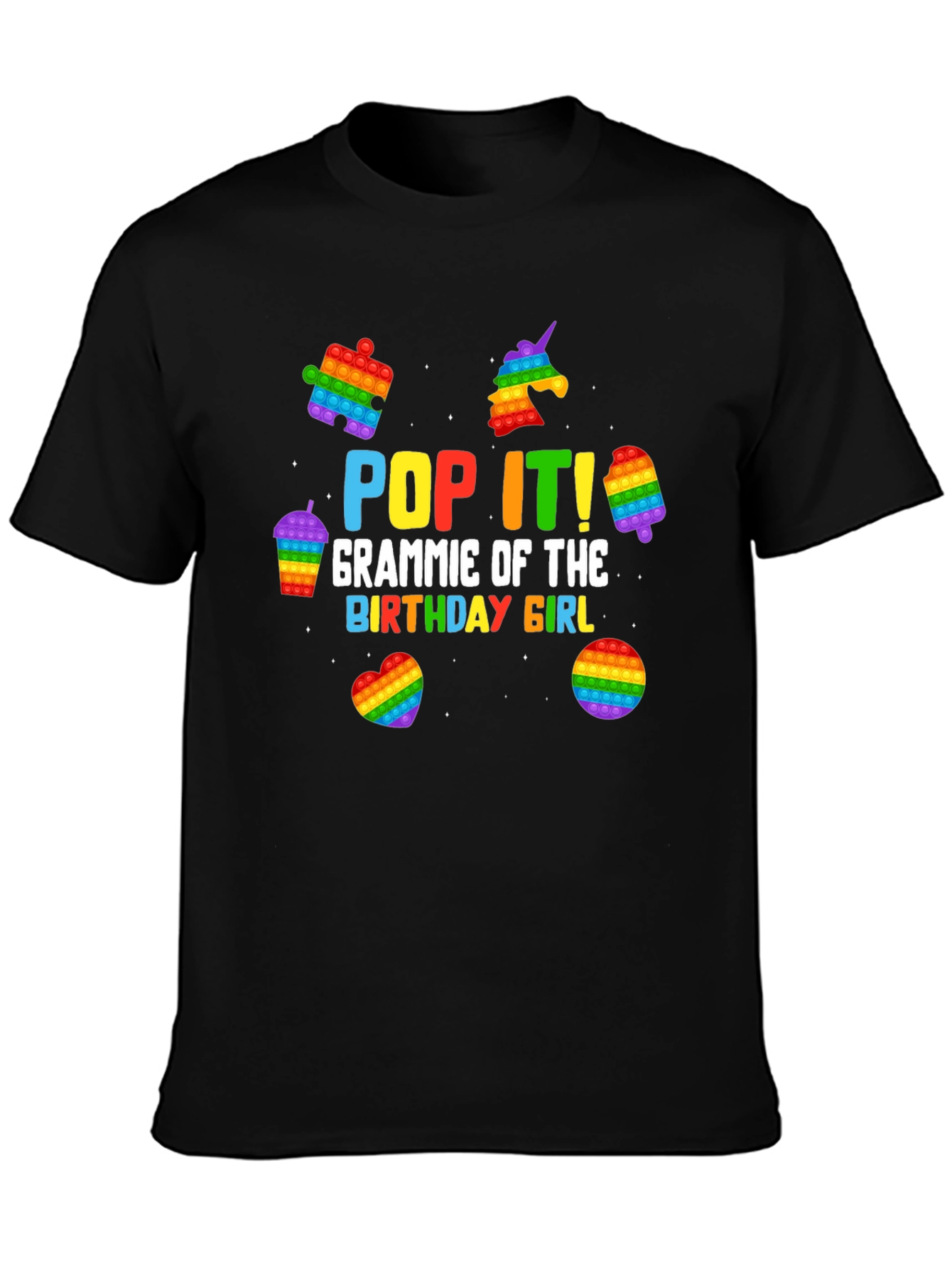 Pop It! Grammie of the Birthday Girl T-Shirt
