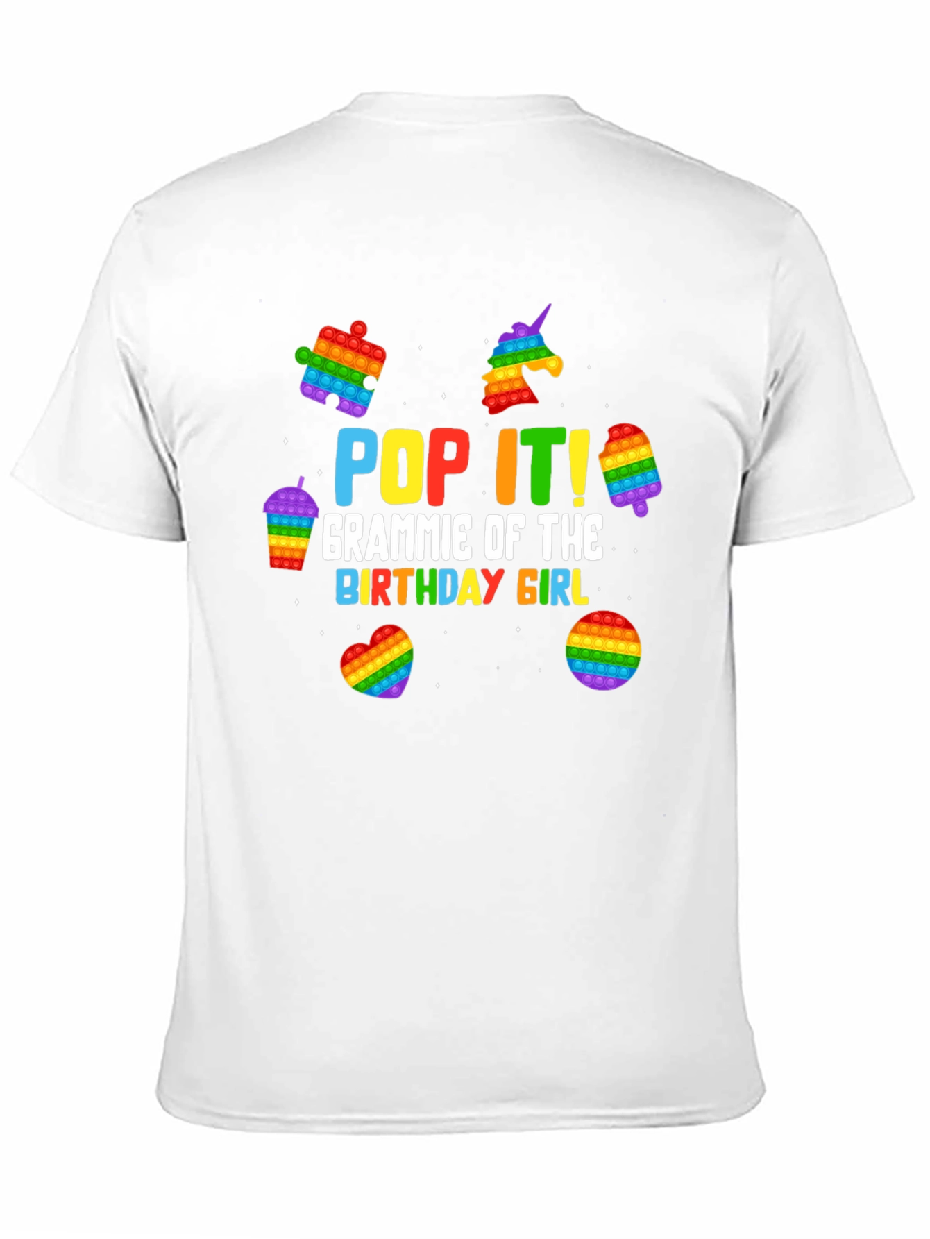 Pop It! Grammie of the Birthday Girl T-Shirt