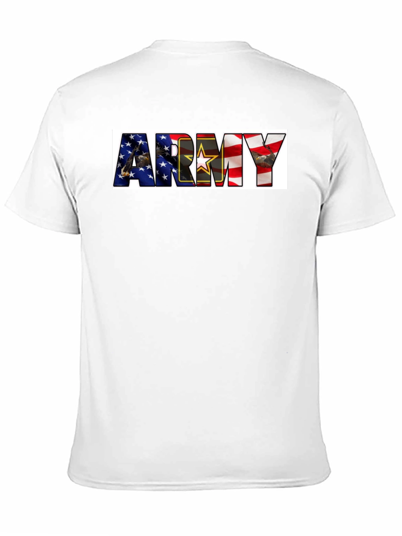 Army Graphic T-Shirt - Patriotic Design