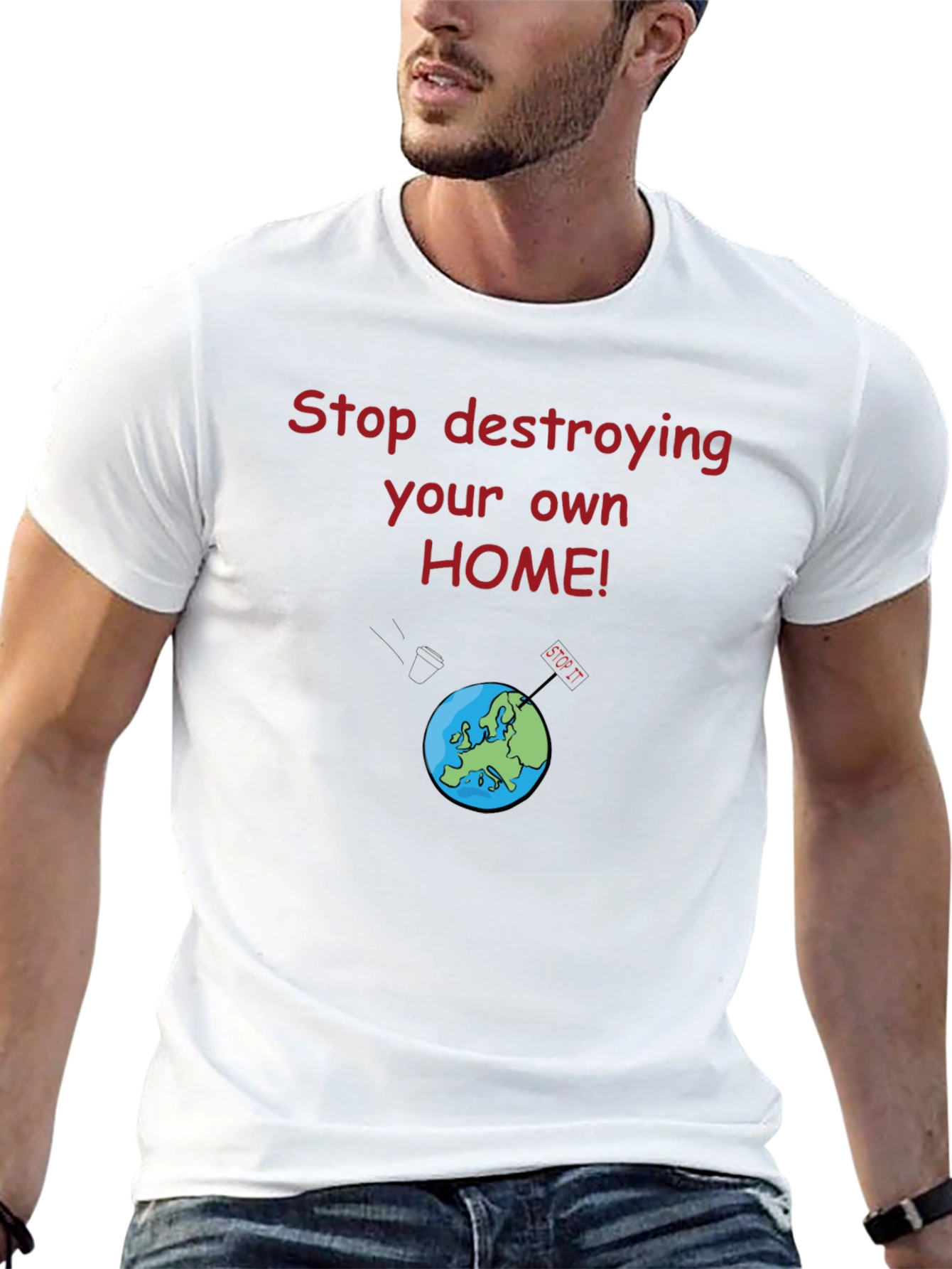 Eco-Friendly Earth T-Shirt