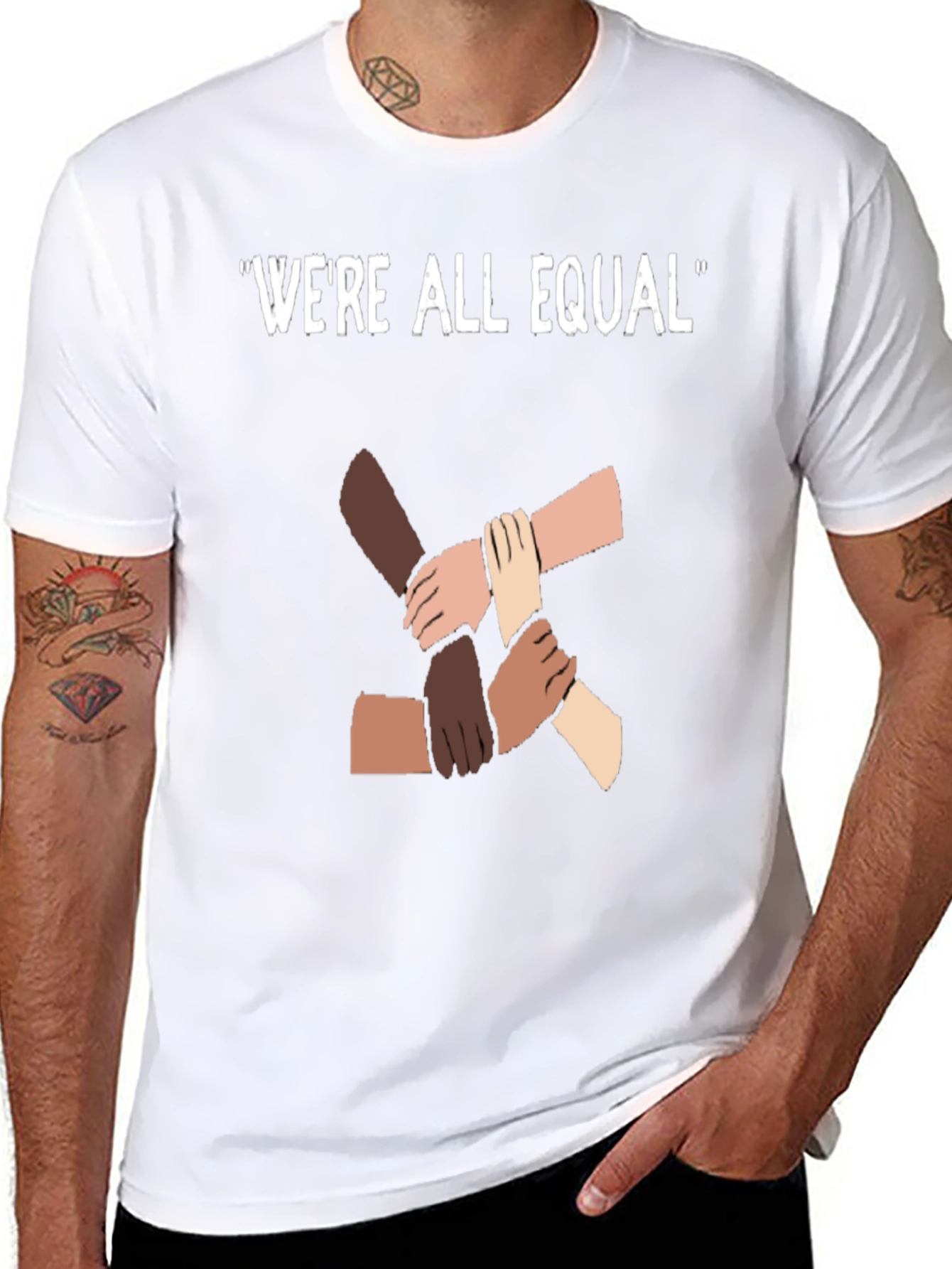 Equality T-Shirt - Were All Equal Design