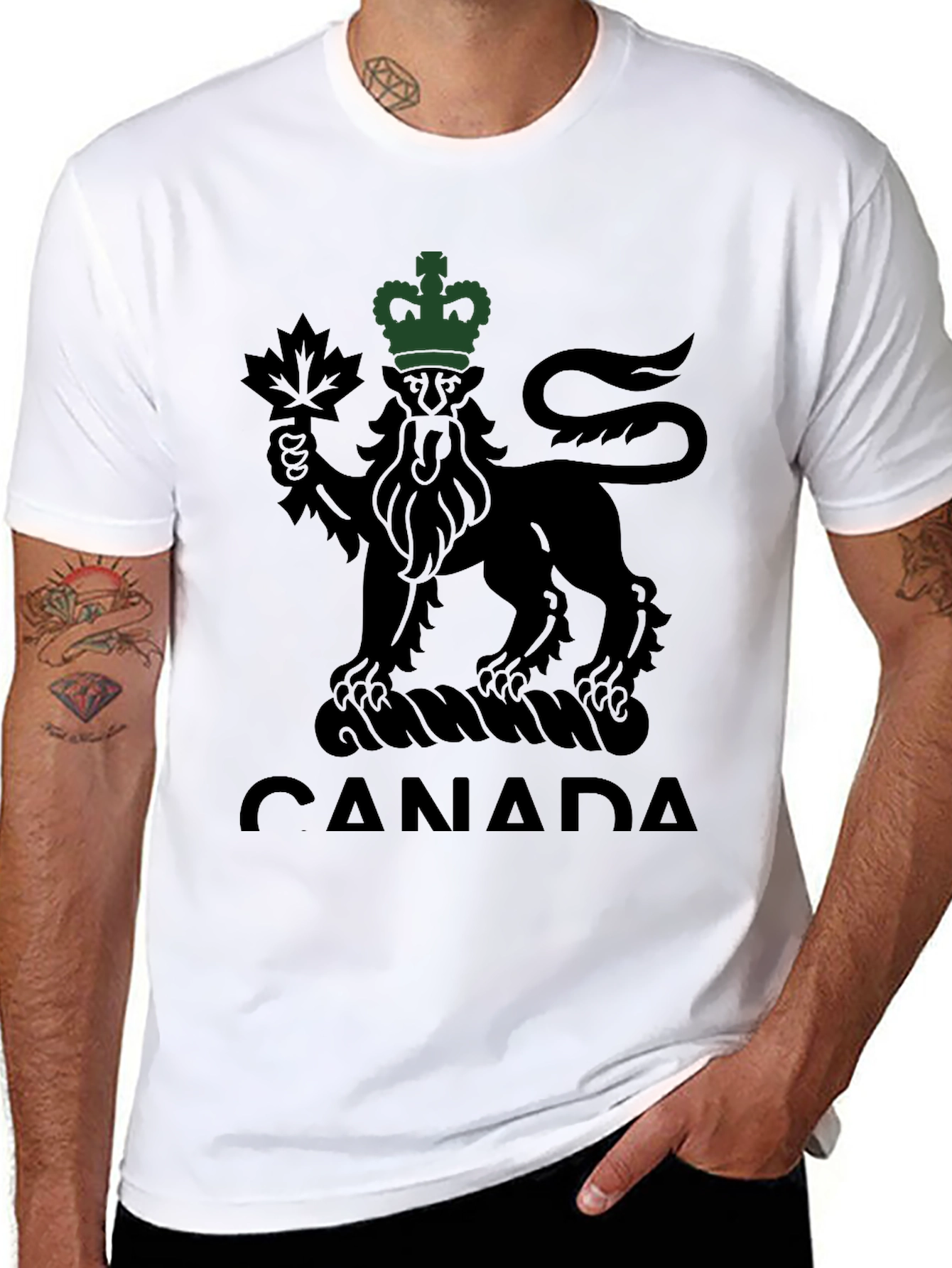 Canada Lion Crown Graphic Tee