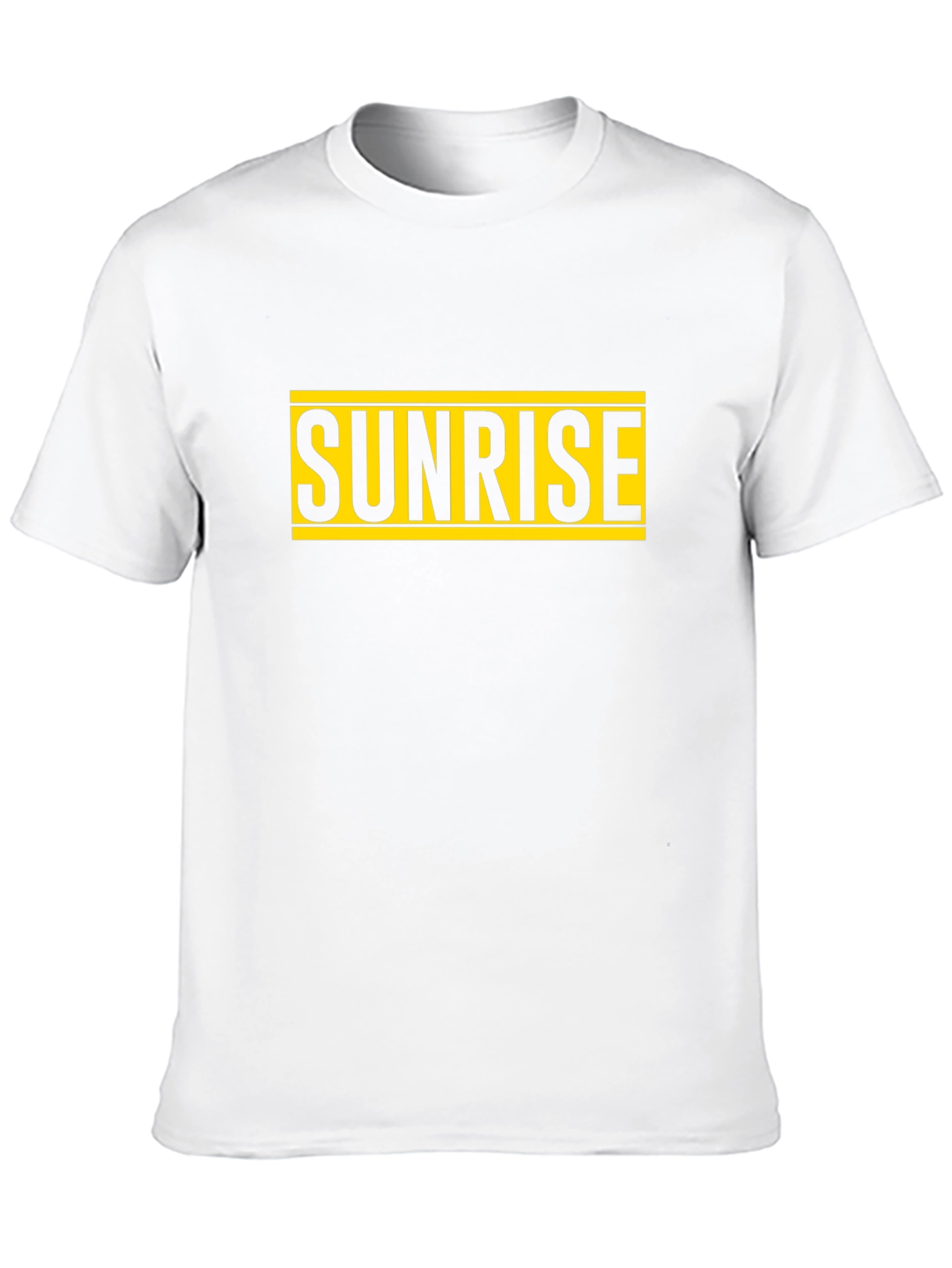 Sunrise Graphic Tee - Classic Black T-Shirt