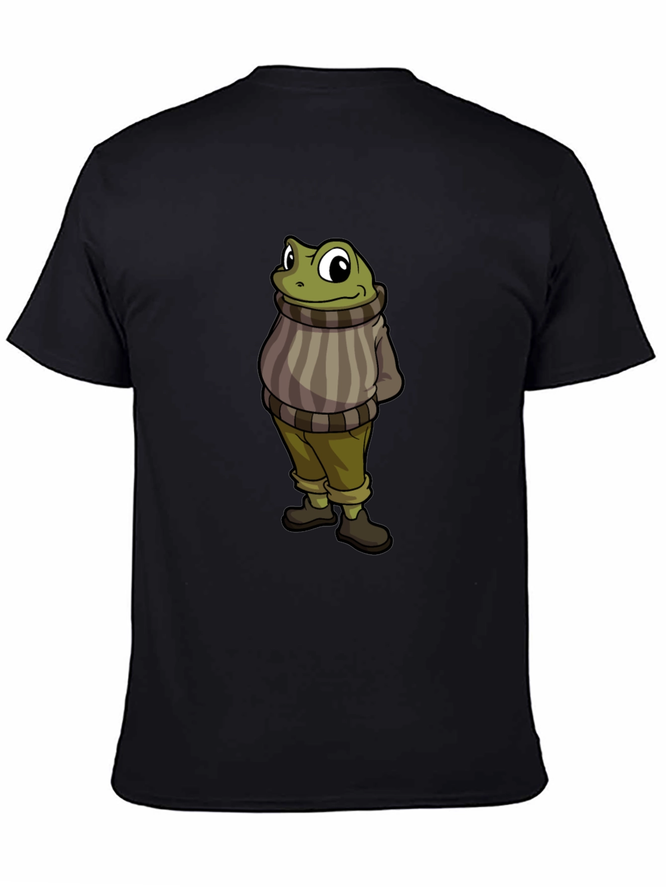Frog in Sweater Graphic T-Shirt