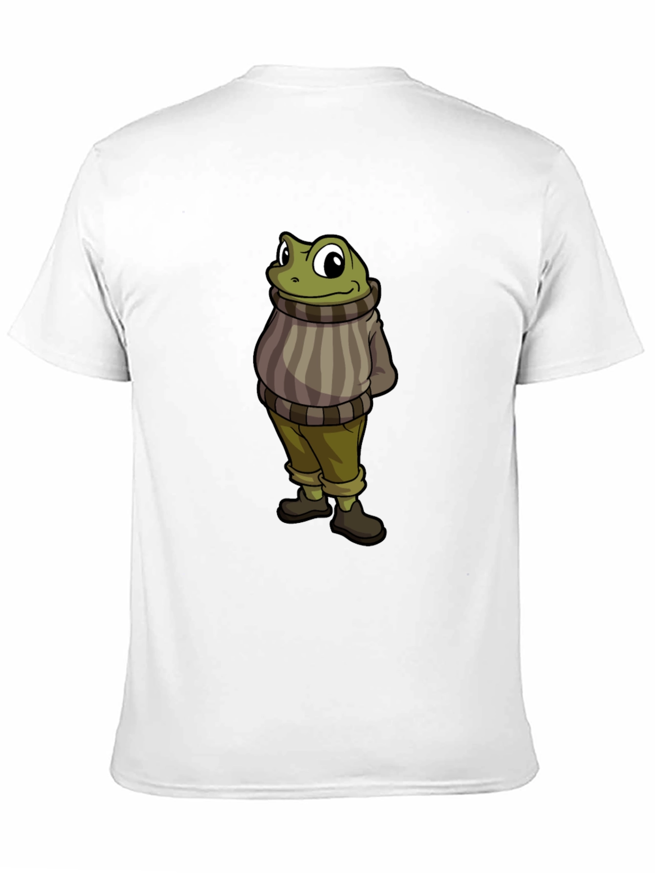 Frog in Sweater Graphic T-Shirt