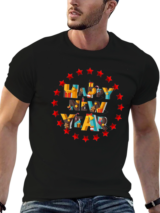 Festive New Year T-Shirt - Holiday Gift