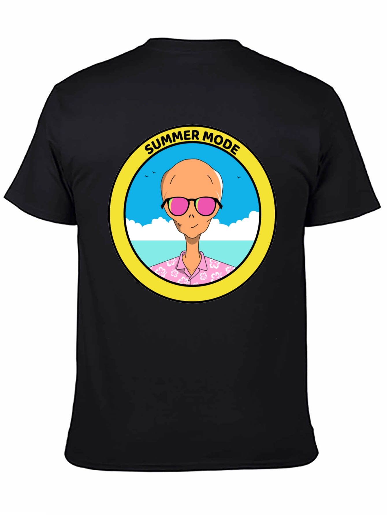 Summer Mode Alien T-Shirt