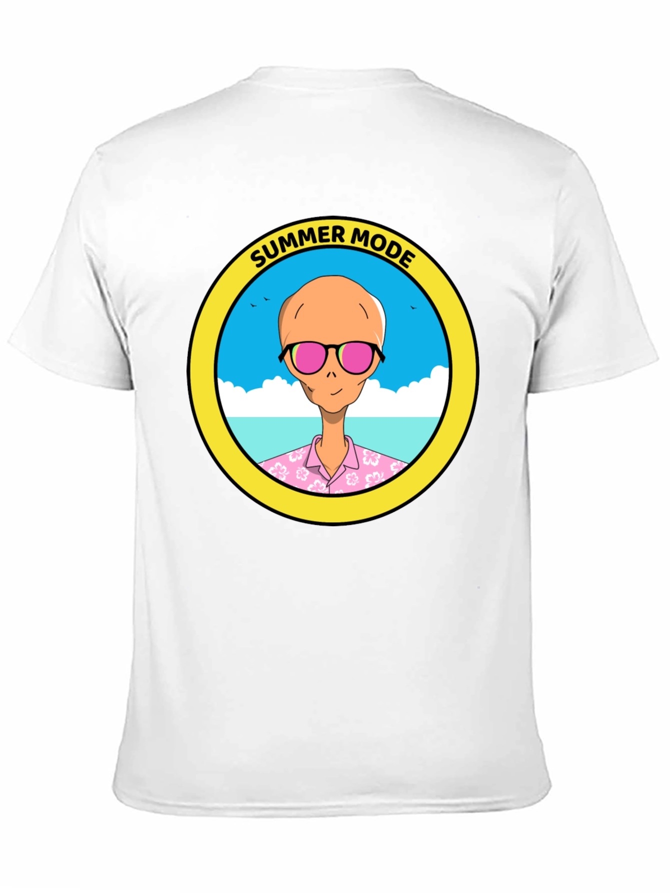 Summer Mode Alien T-Shirt