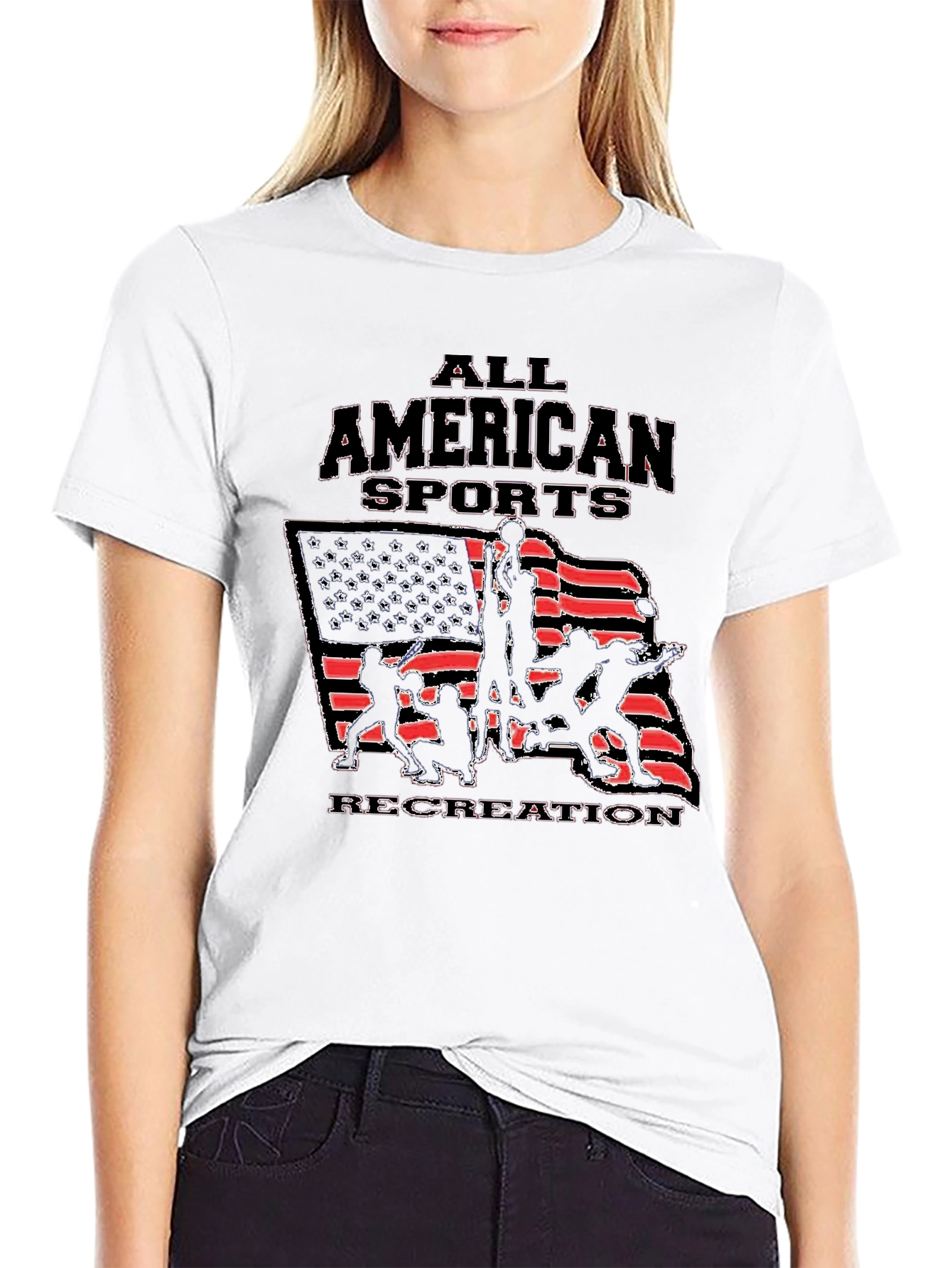 All American Sports Recreation T-Shirt
