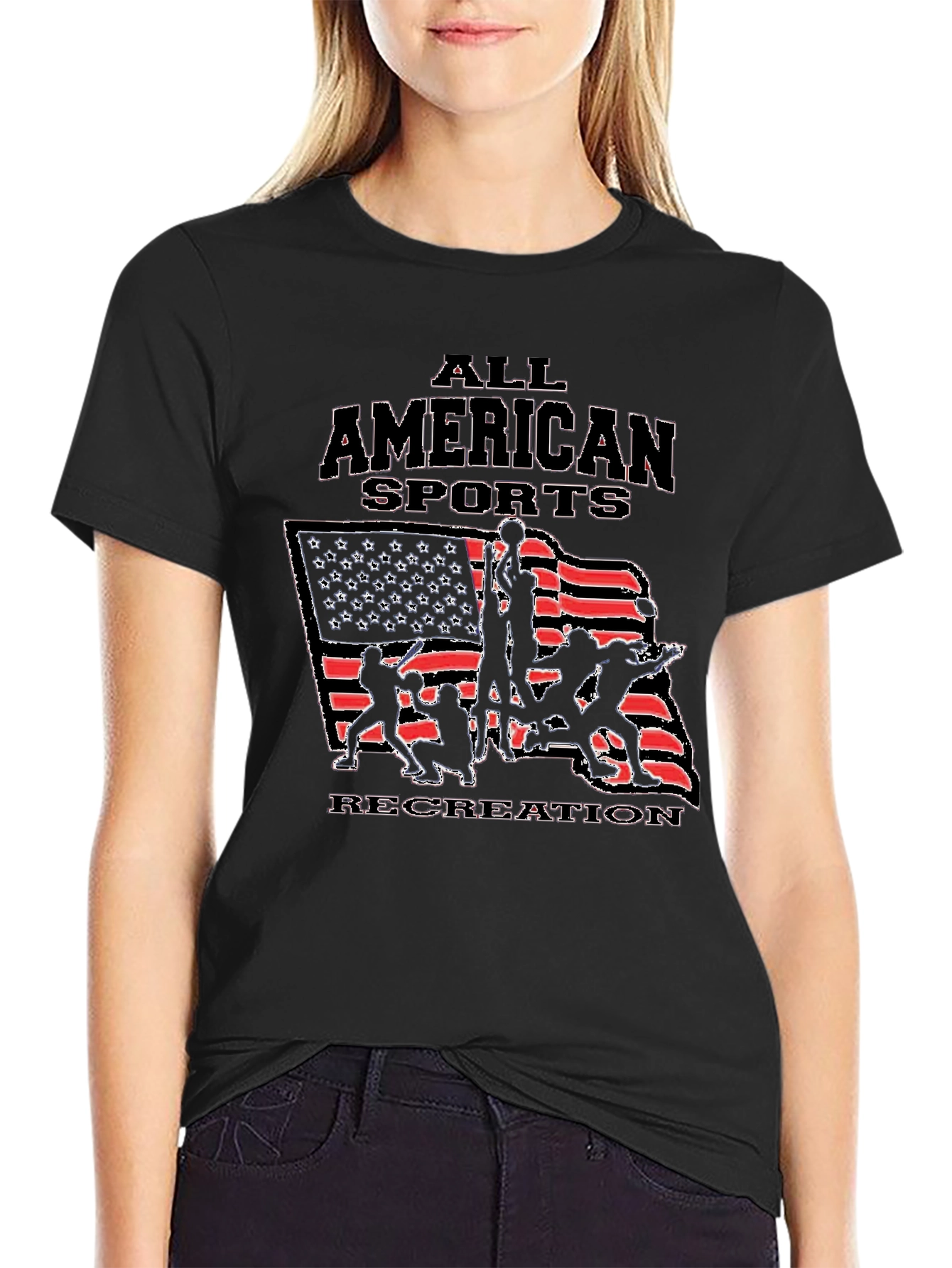 All American Sports Recreation T-Shirt
