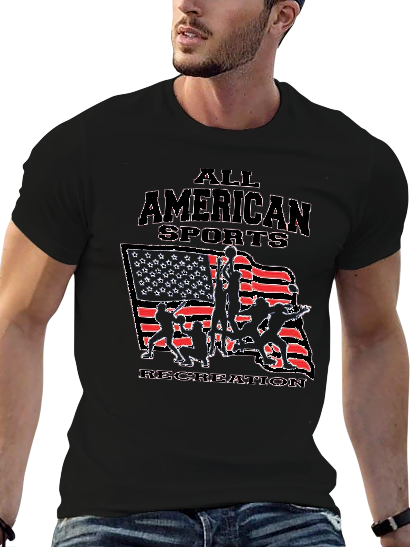 All American Sports Recreation T-Shirt