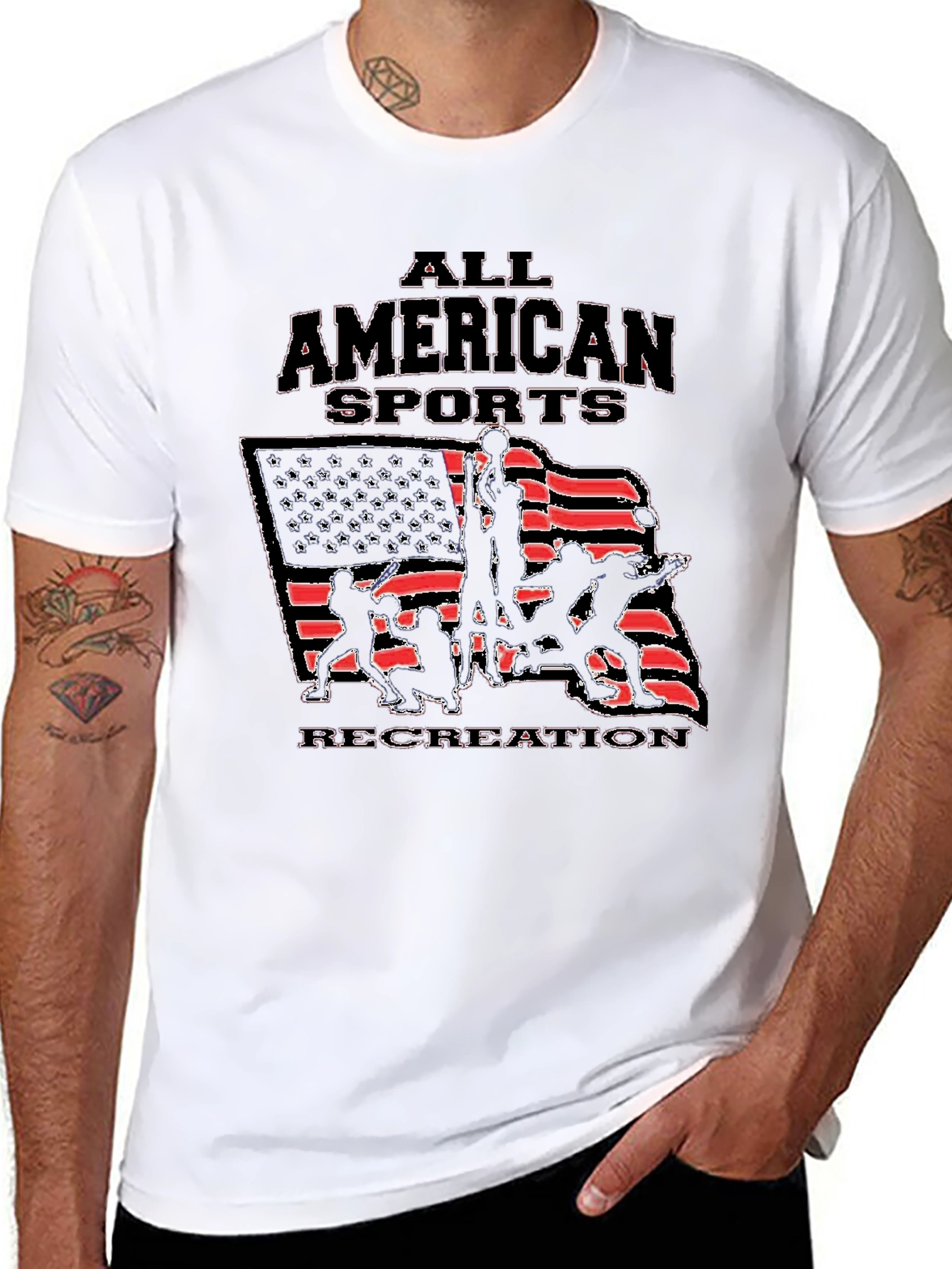 All American Sports Recreation T-Shirt