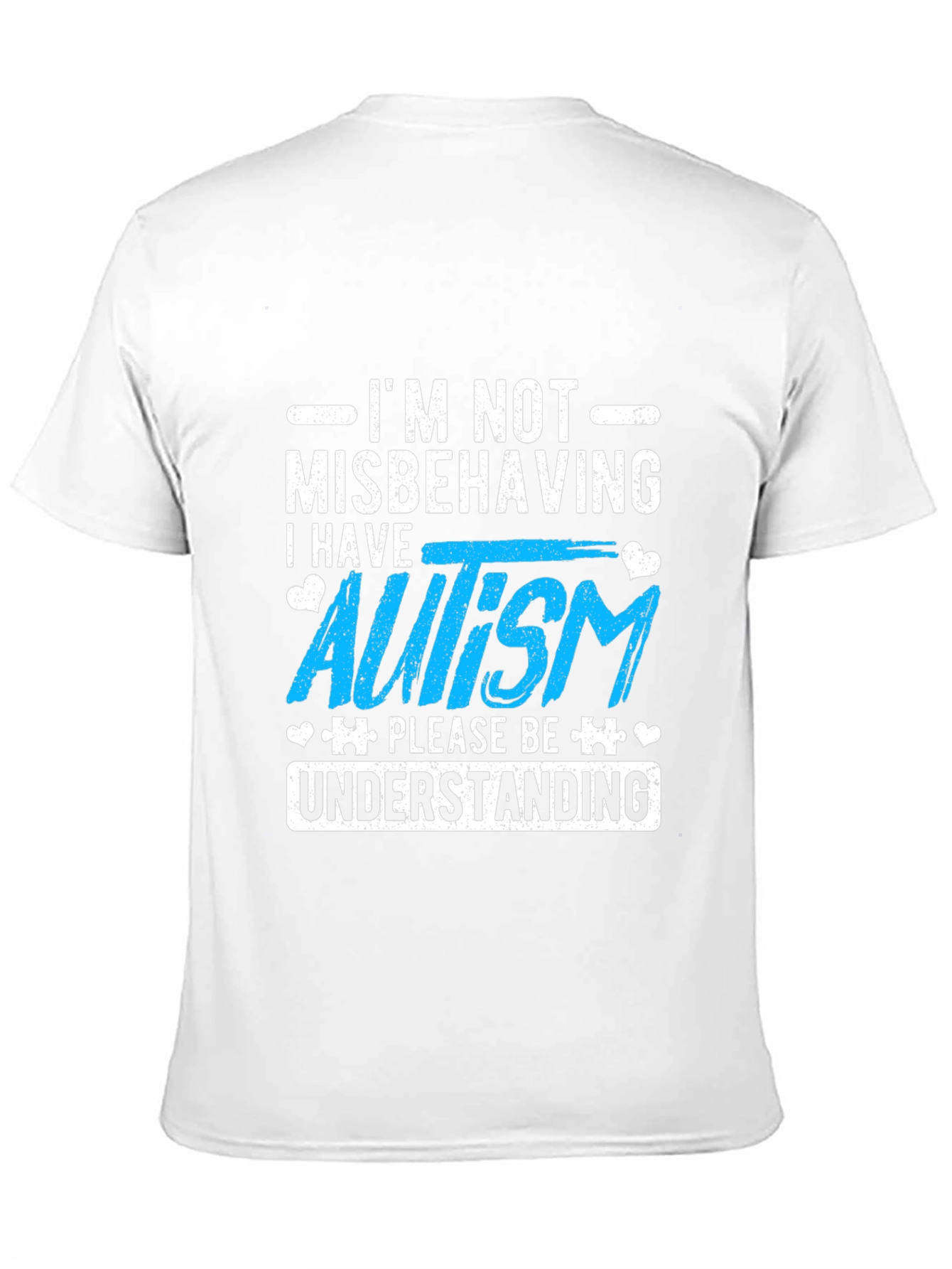 Autism Awareness T-Shirt: Im Not Misbehaving