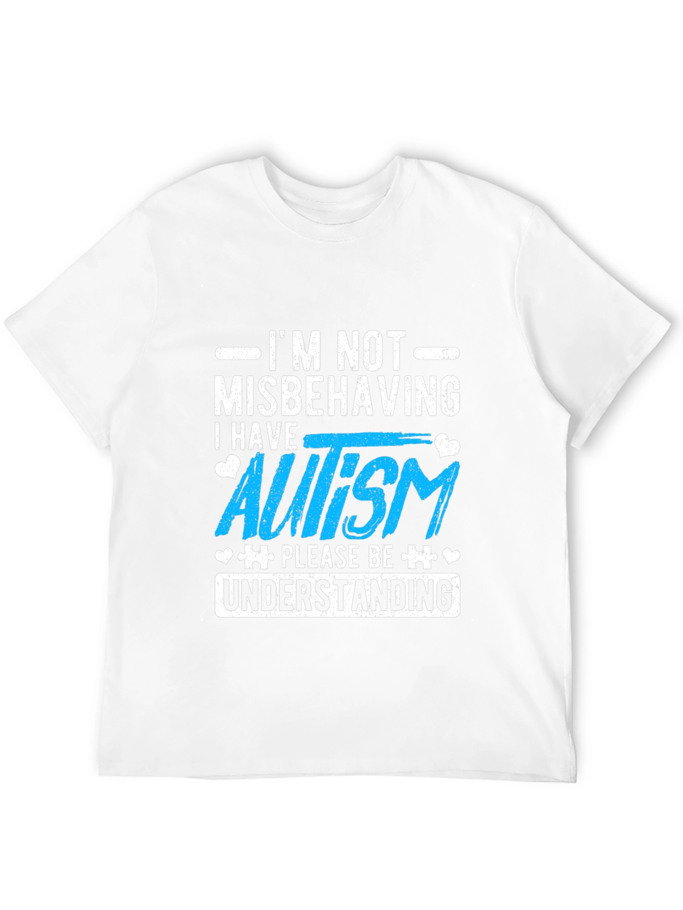 Autism Awareness T-Shirt: Im Not Misbehaving