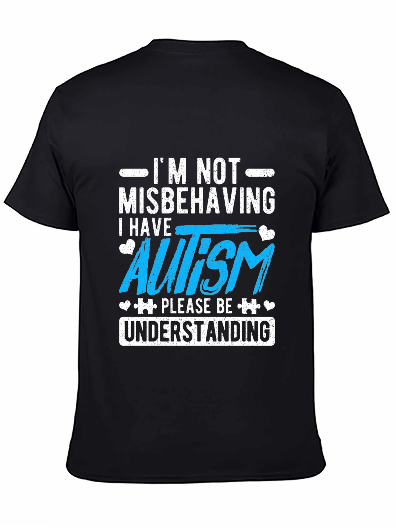 Autism Awareness T-Shirt: Im Not Misbehaving