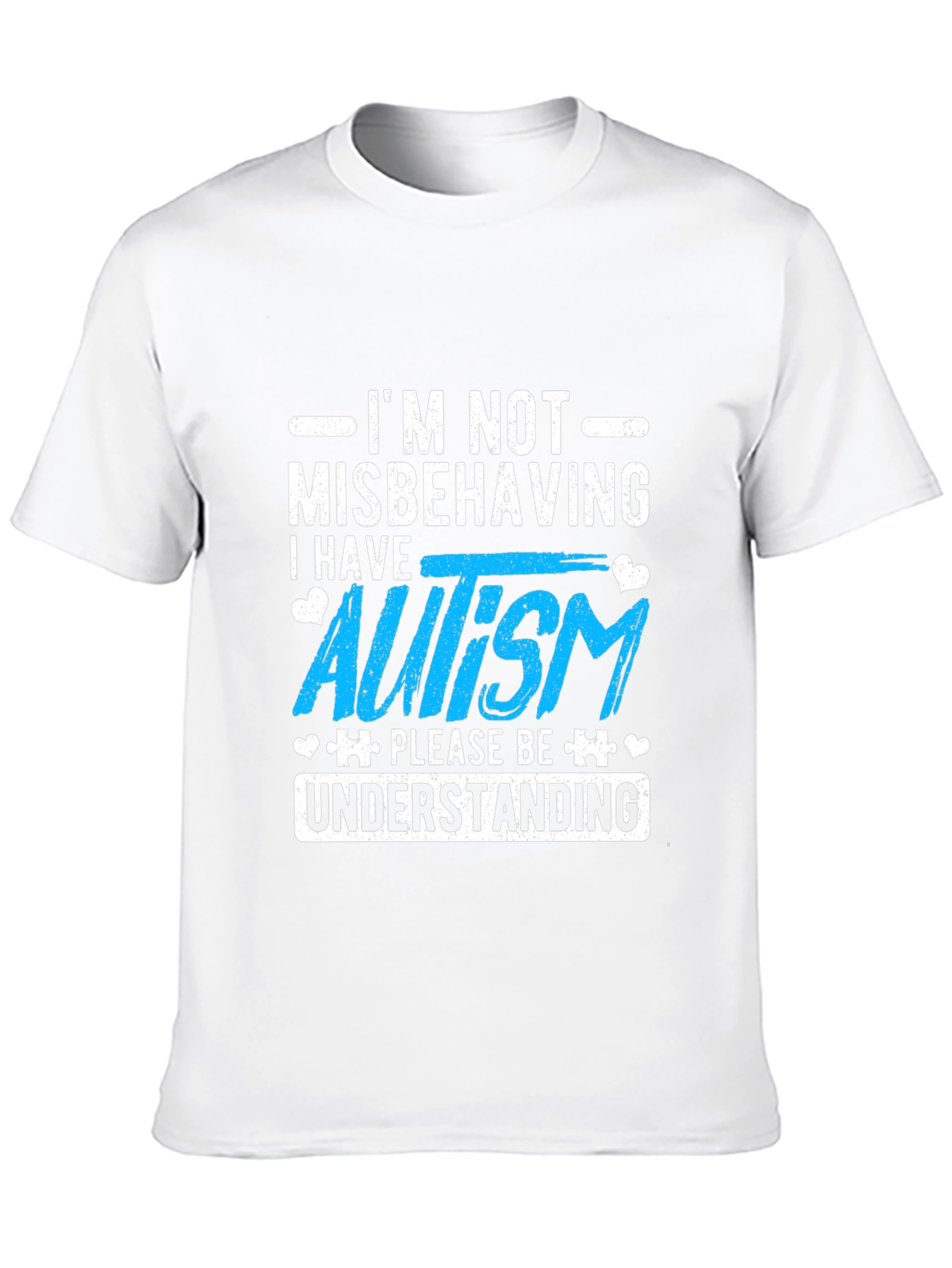 Autism Awareness T-Shirt: Im Not Misbehaving