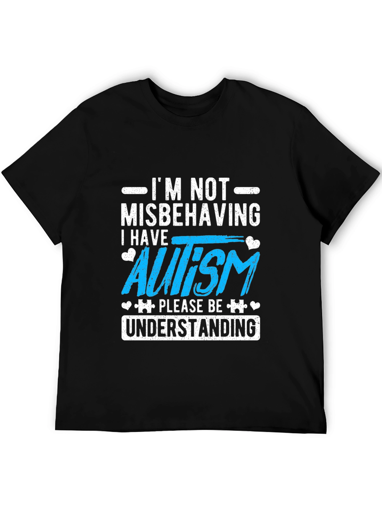 Autism Awareness T-Shirt: Im Not Misbehaving