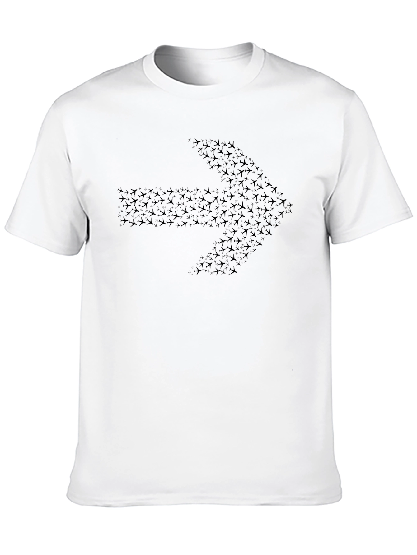 Airplane Arrow T-Shirt - Pilot Gift