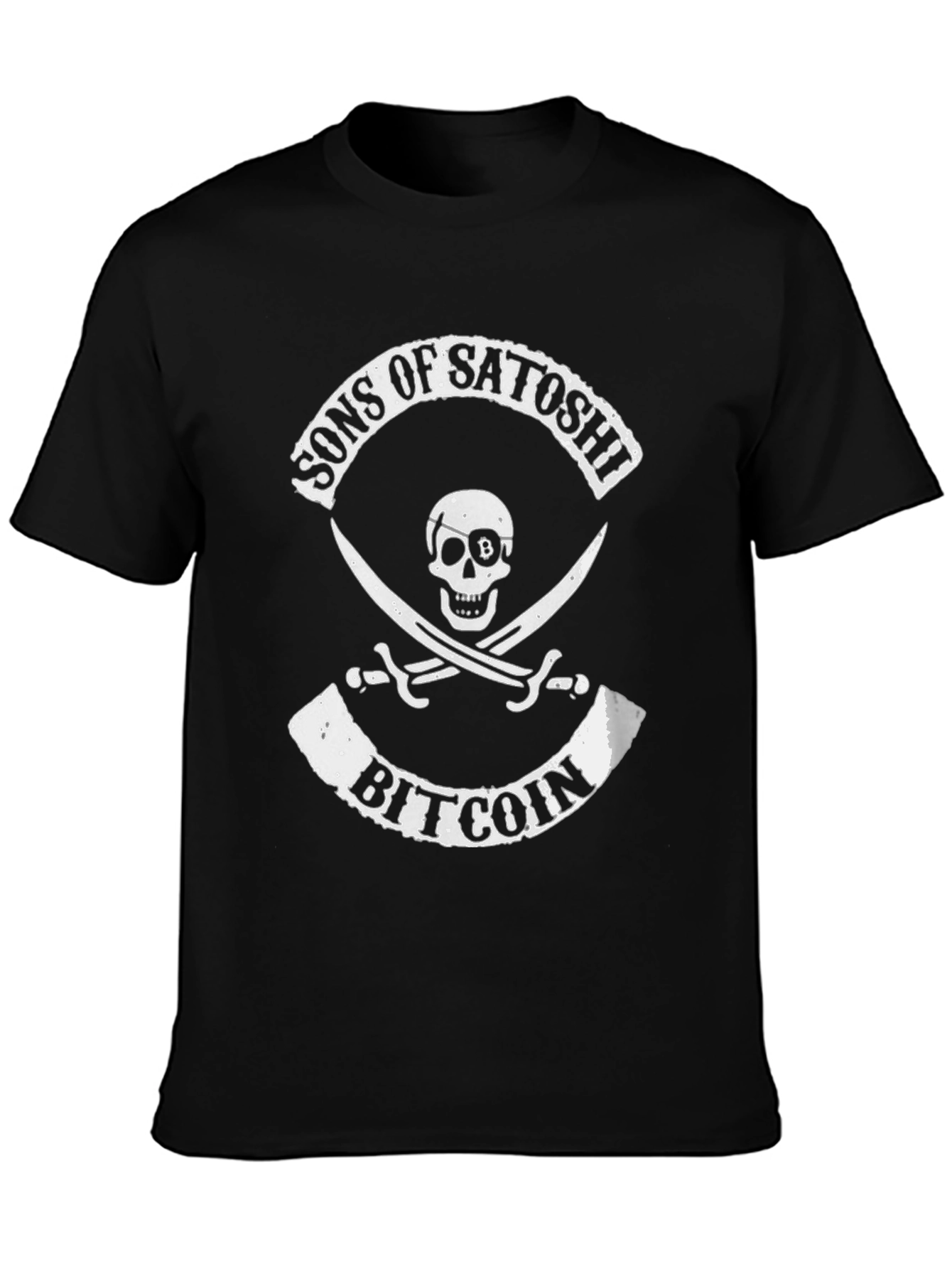 Sons of Satoshi Bitcoin Black T-Shirt