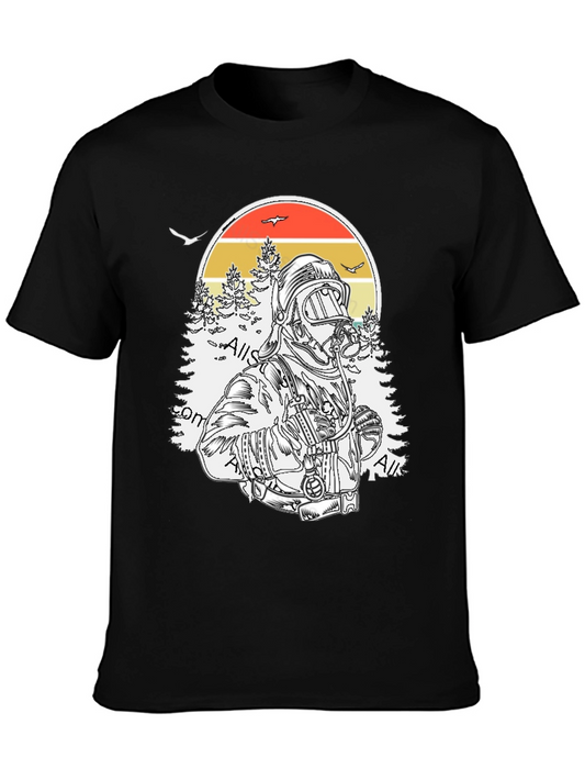 Firefighter Graphic T-Shirt