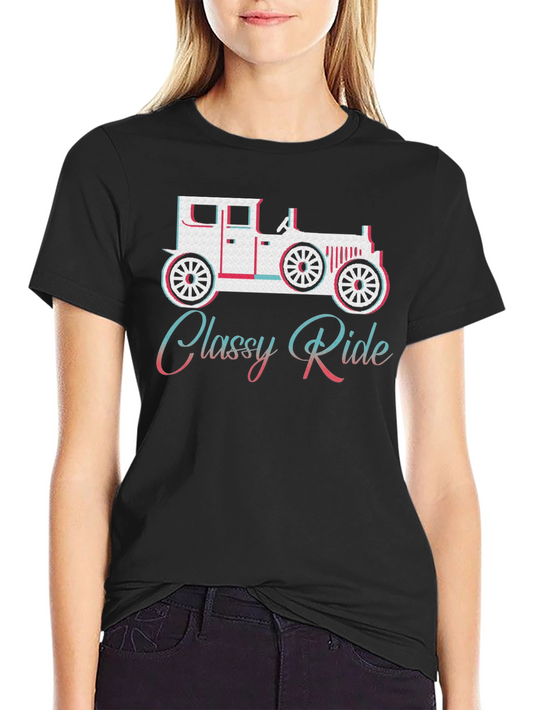 Classy Ride Tee - Vintage Car T-Shirt