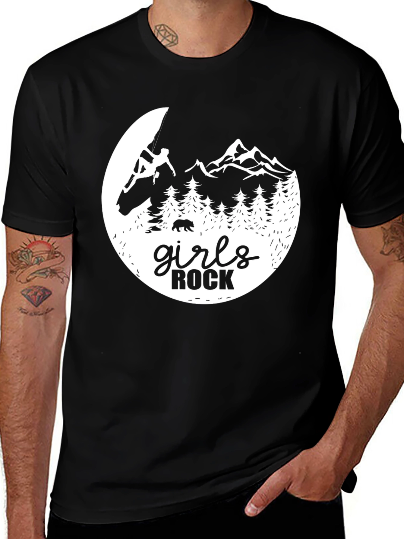 Girls Rock Climbing Adventure T-Shirt