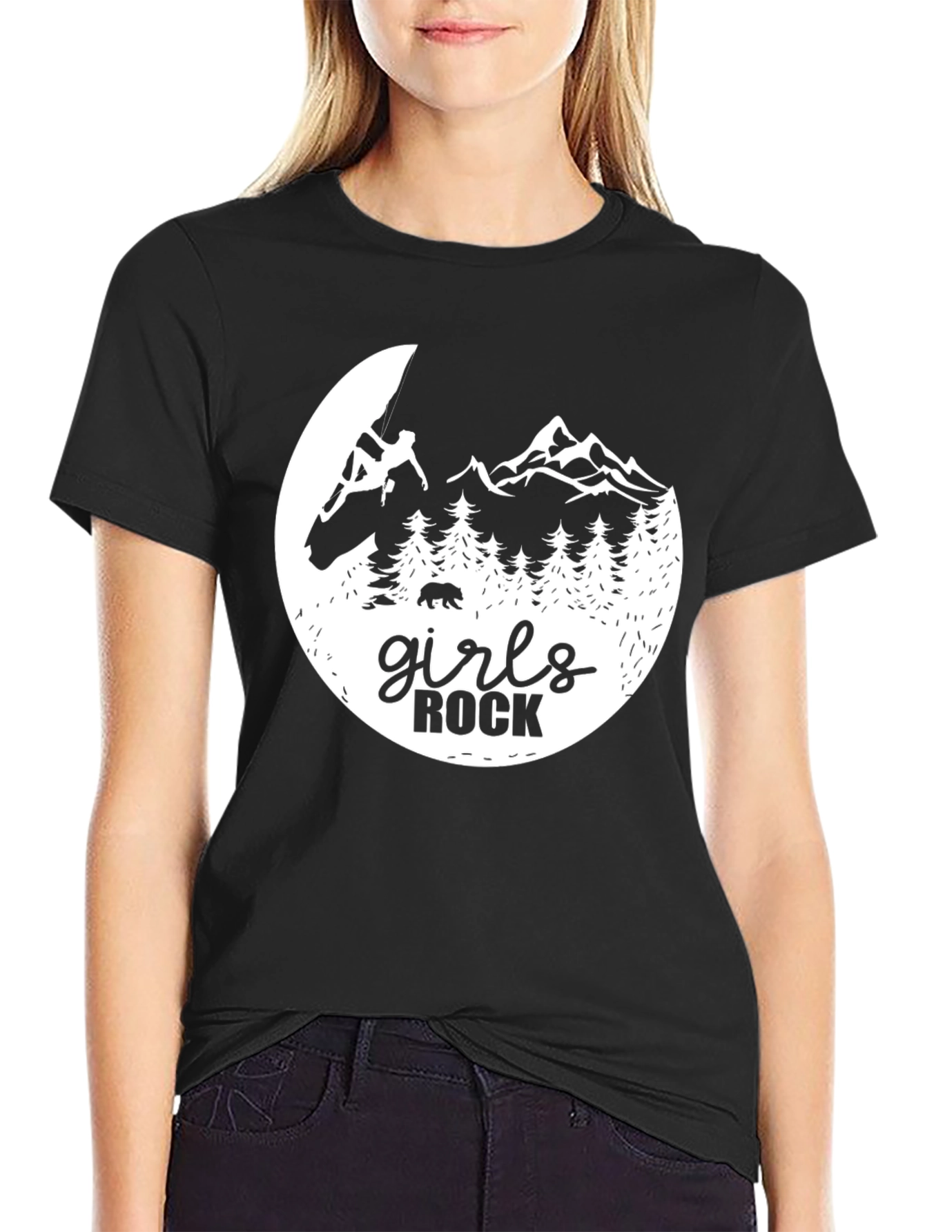 Girls Rock Climbing Adventure T-Shirt