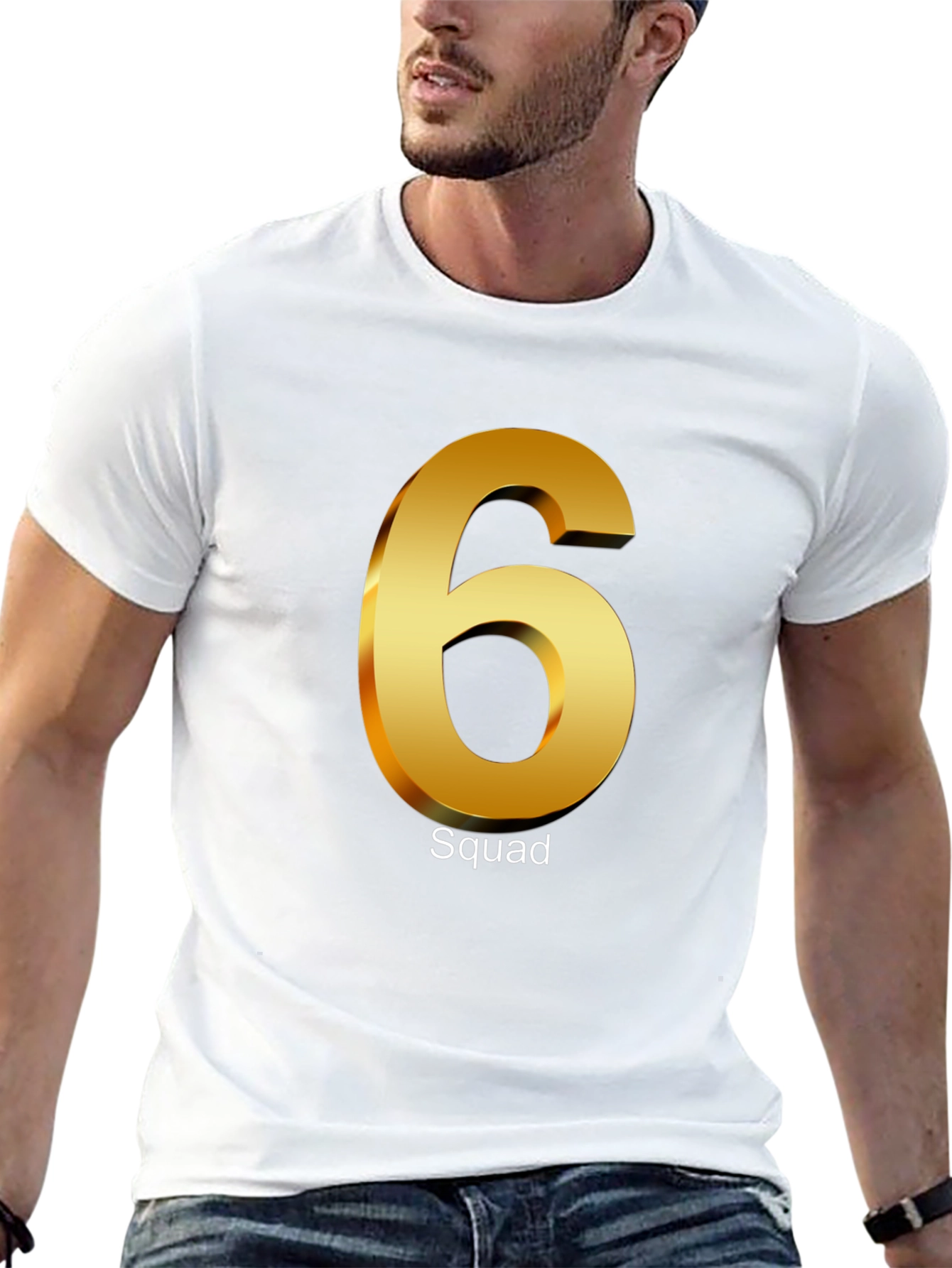 Squad 6 Black T-Shirt