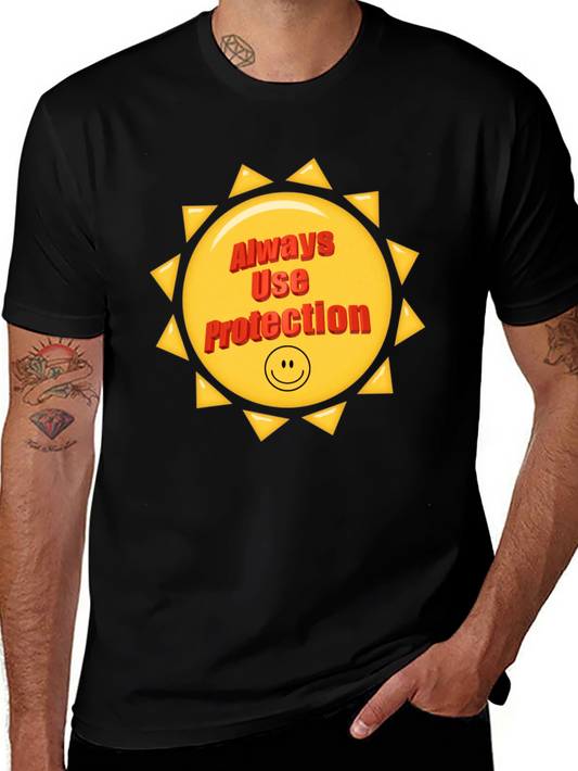 Always Use Protection Sun Graphic T-Shirt