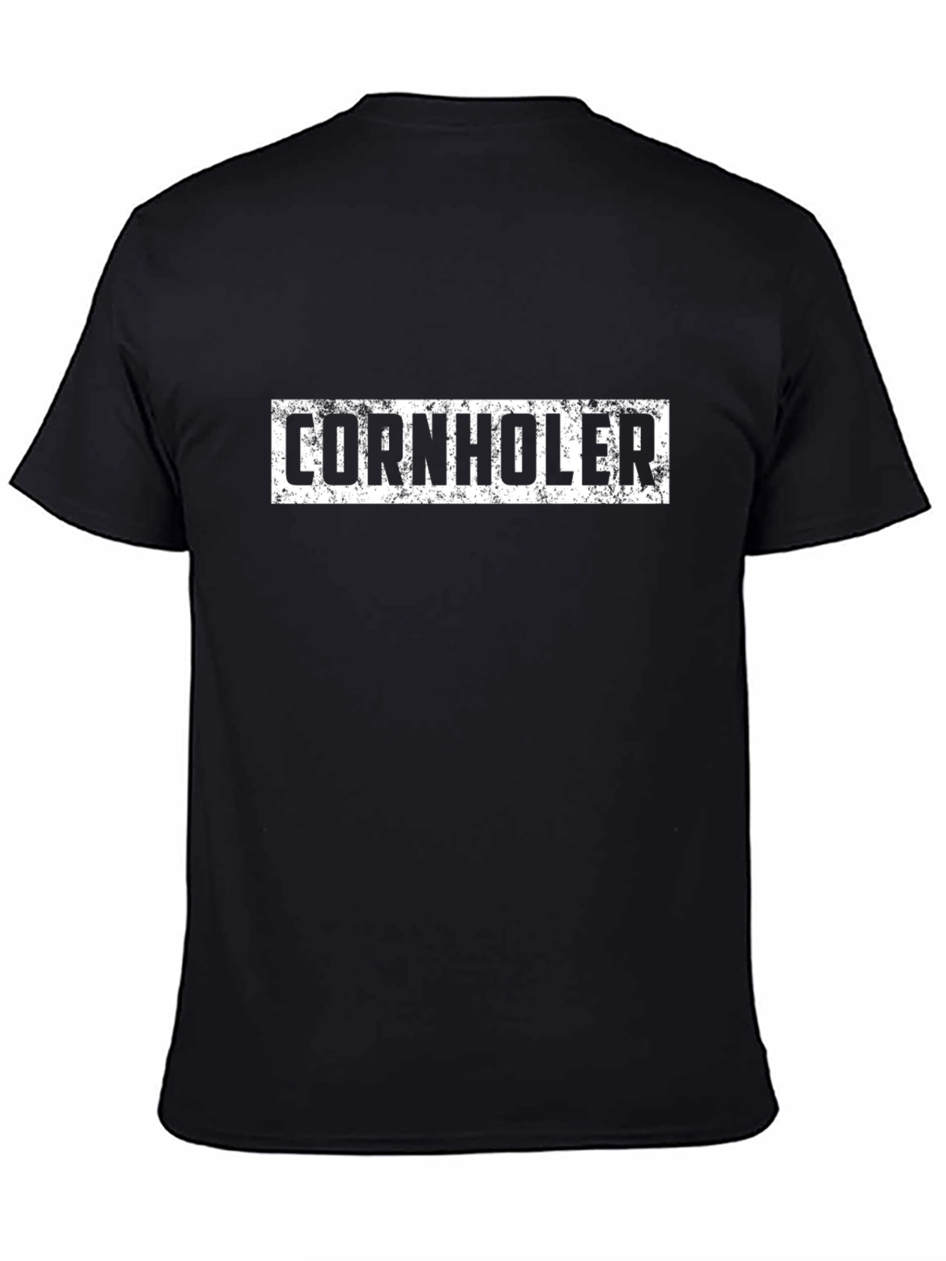 Cornholer Graphic Tee - Black T-Shirt