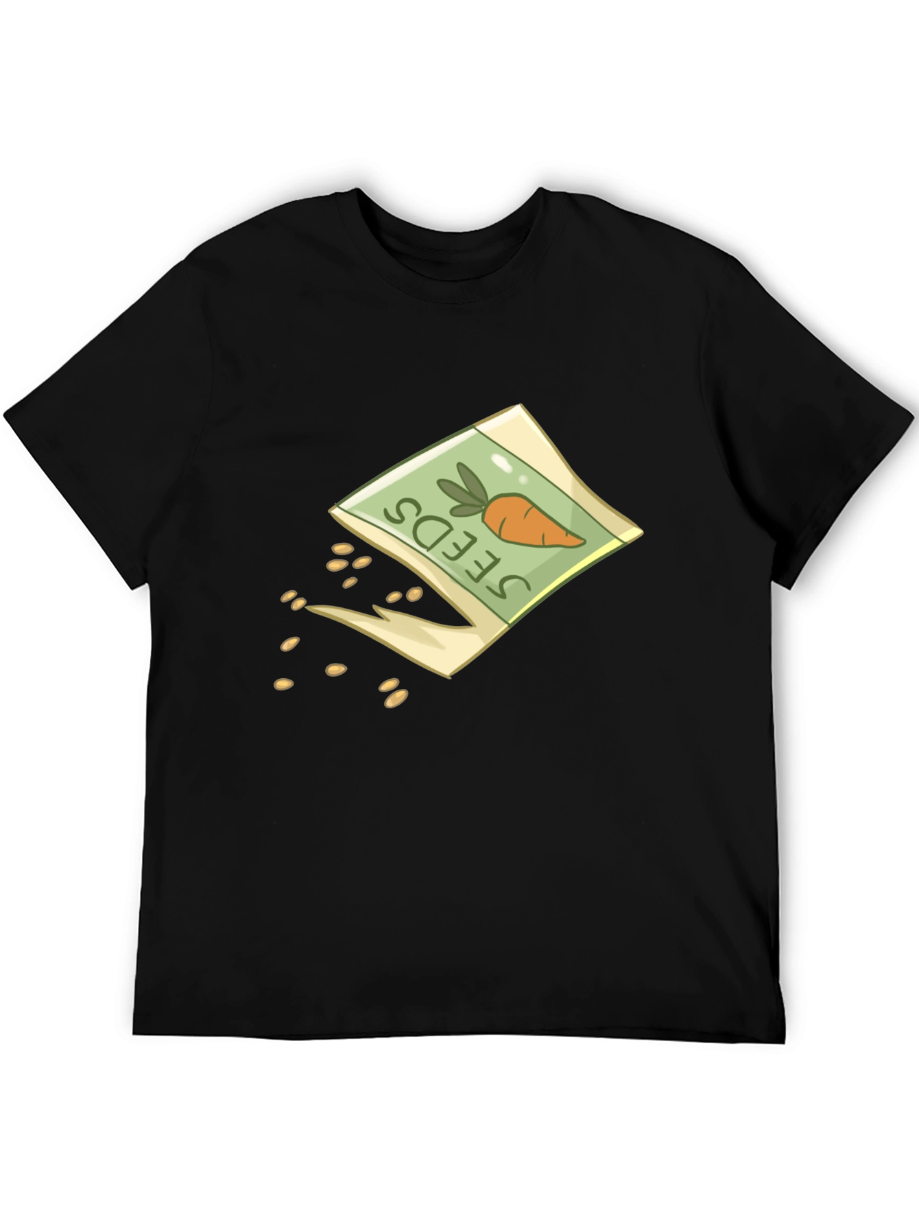 Carrot Seeds T-Shirt - Gardening Novelty Tee