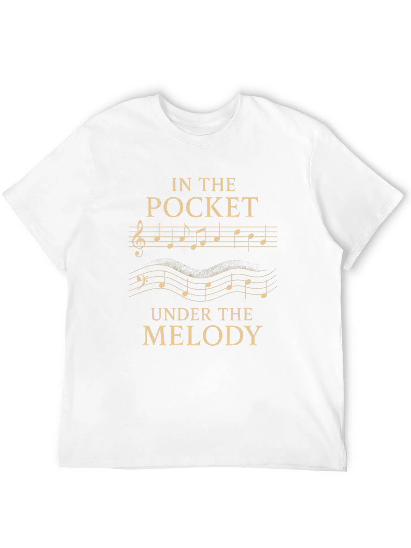 In The Pocket Under The Melody Black T-Shirt