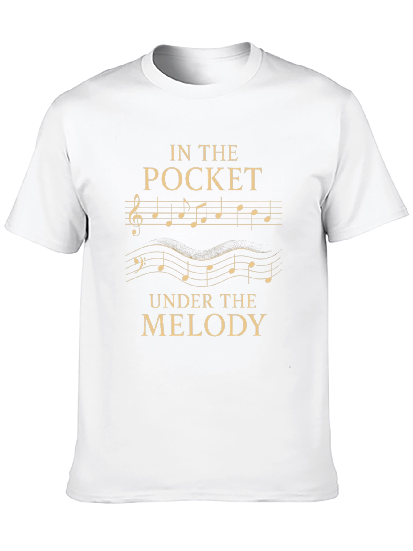 In The Pocket Under The Melody Black T-Shirt