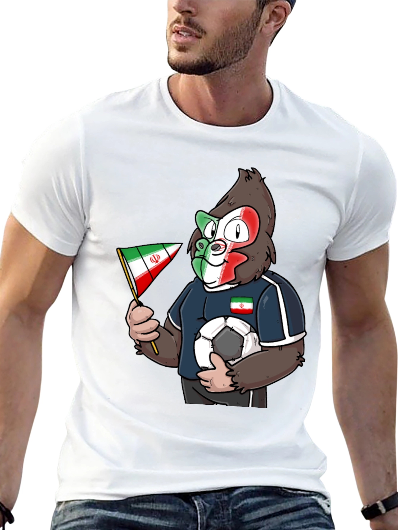Iran Soccer Gorilla T-Shirt
