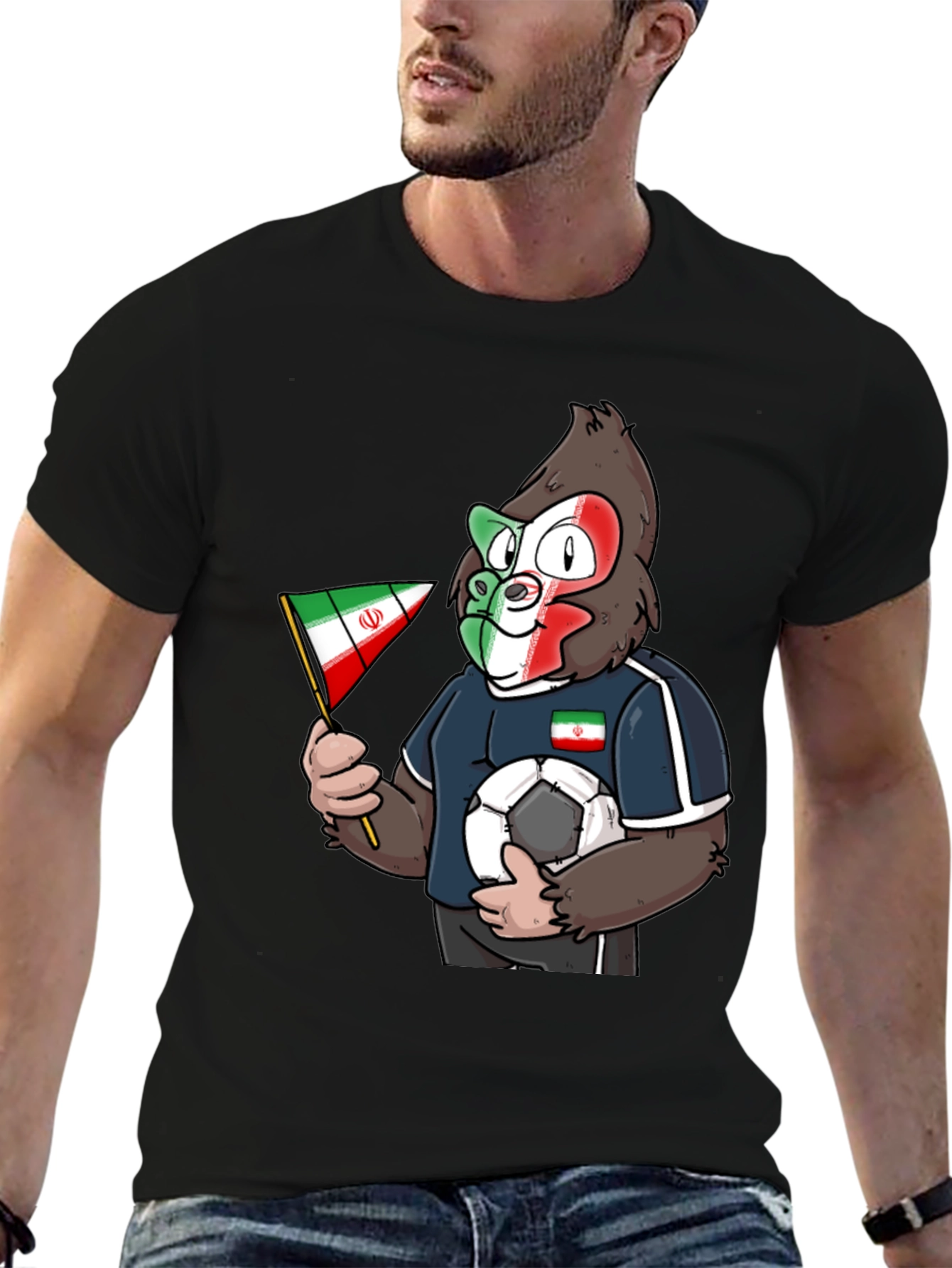 Iran Soccer Gorilla T-Shirt