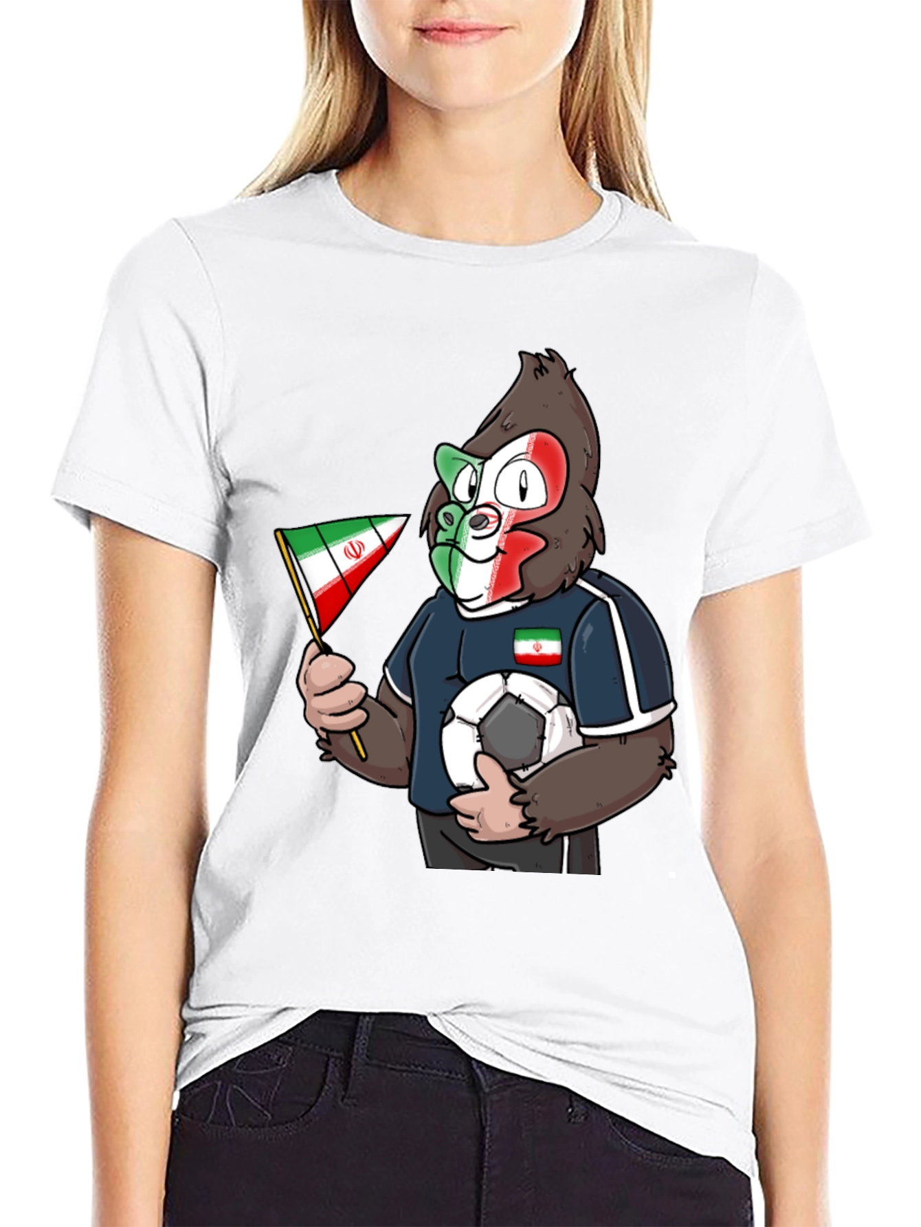 Iran Soccer Gorilla T-Shirt