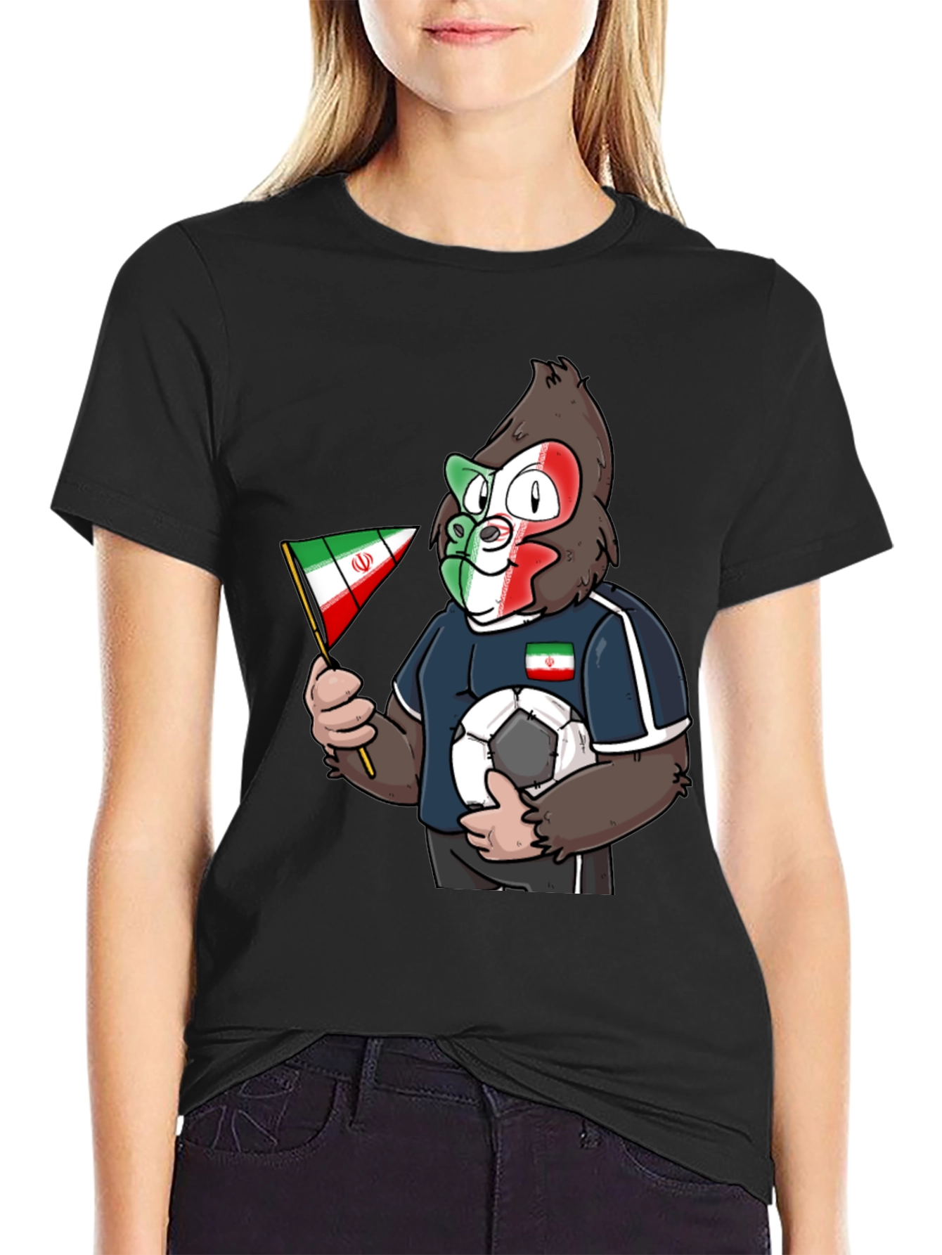 Iran Soccer Gorilla T-Shirt