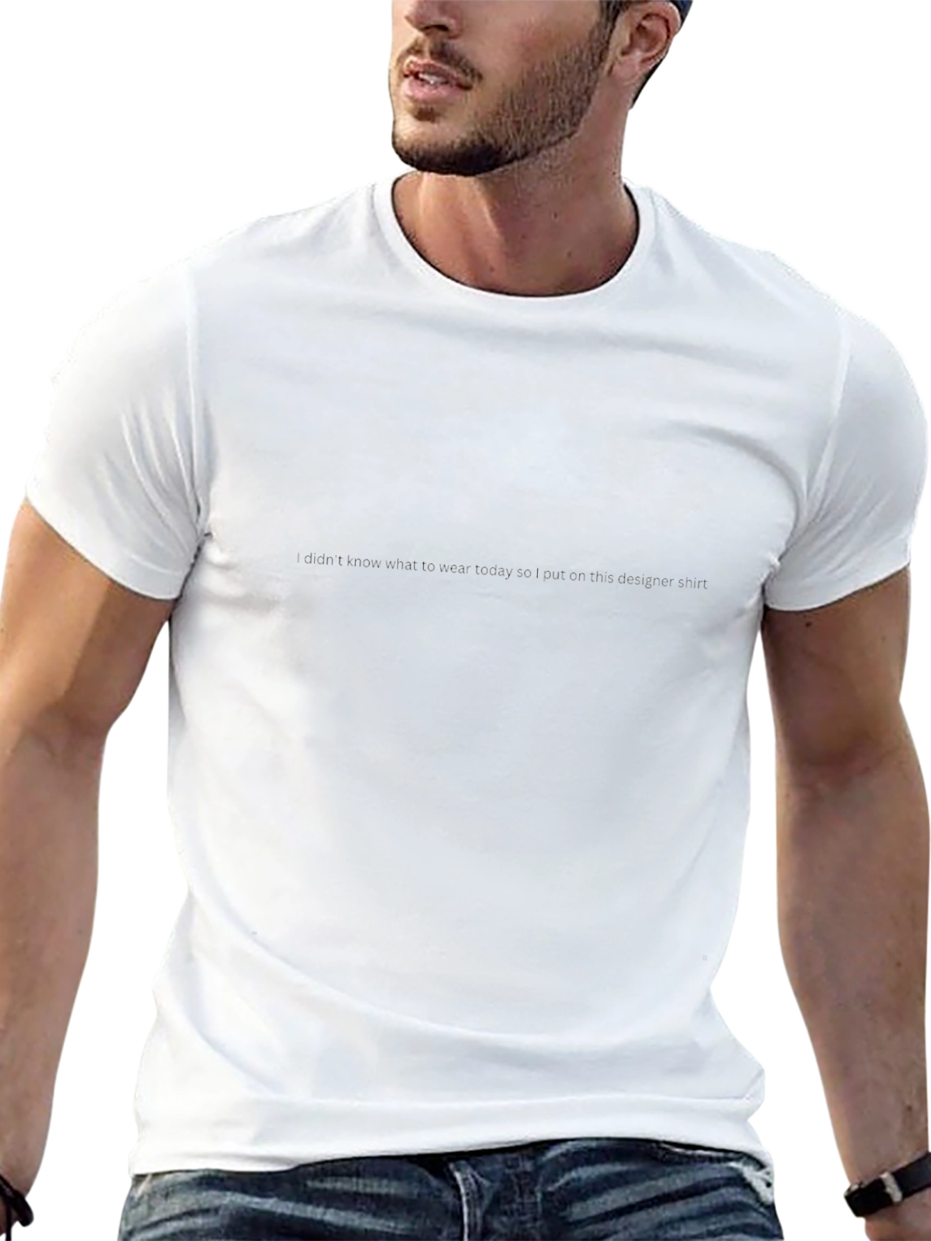 Classic Black Mens T-Shirt