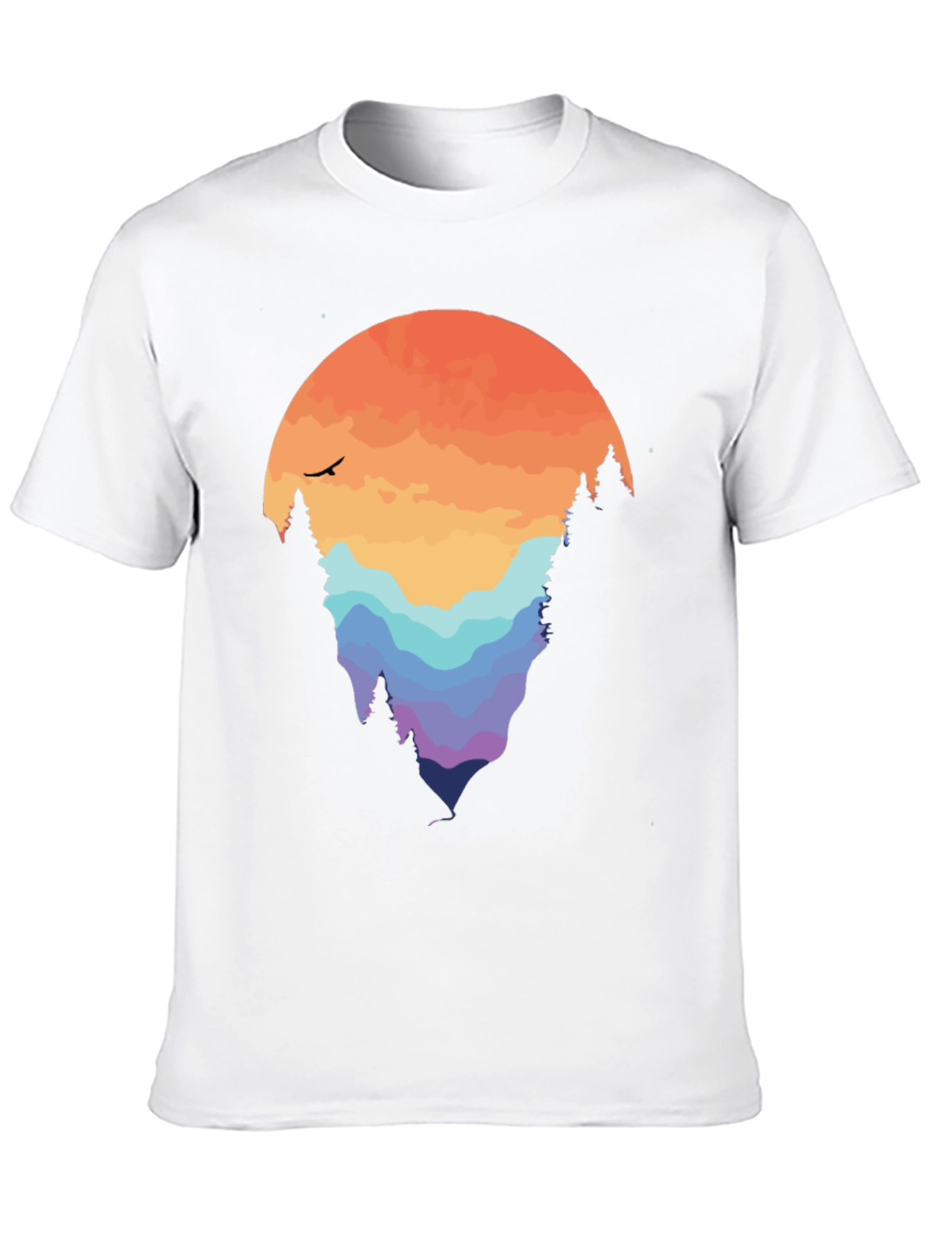 Sunset Mountain Graphic Tee