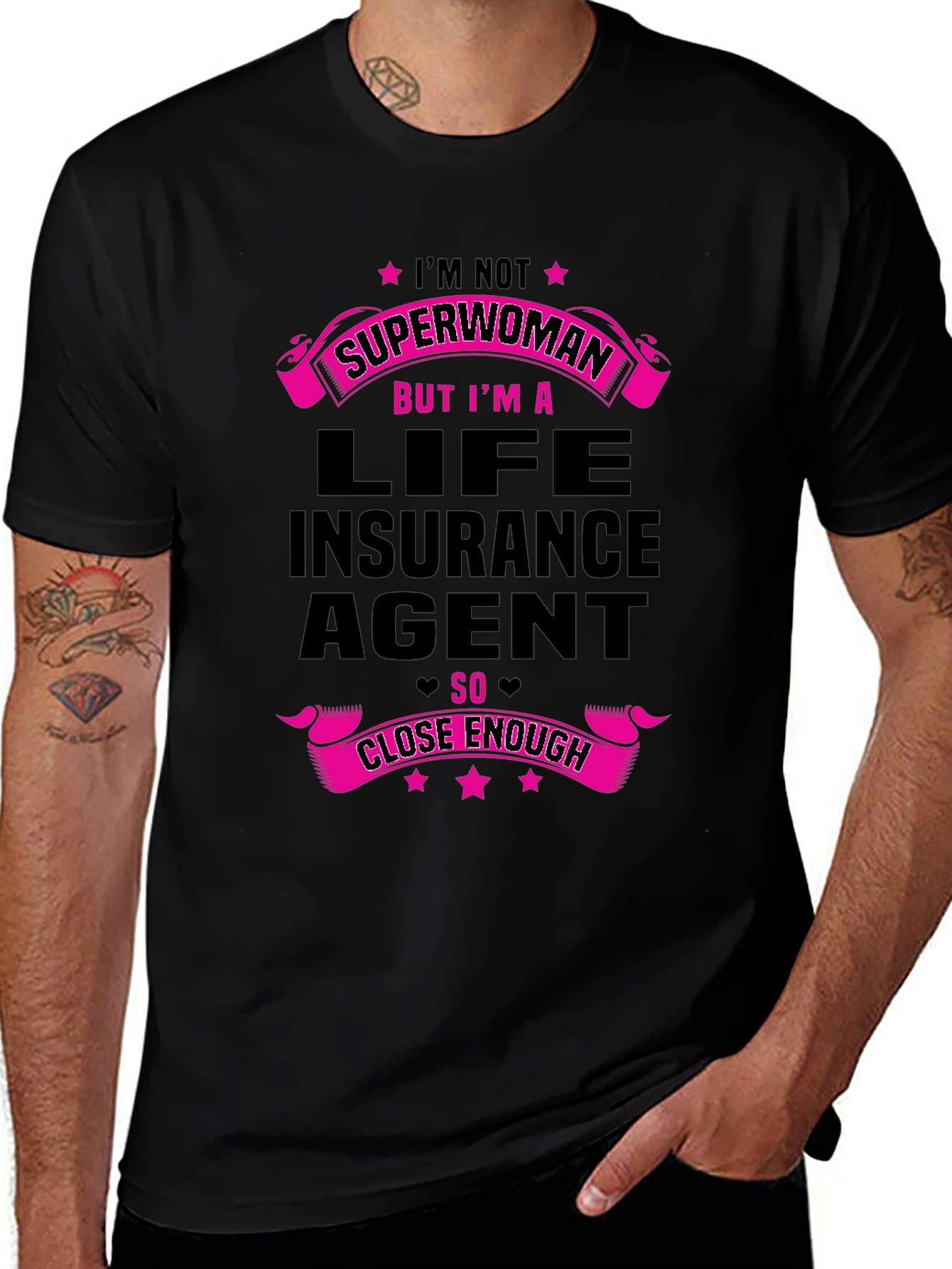 Superwoman Life Insurance Agent T-Shirt