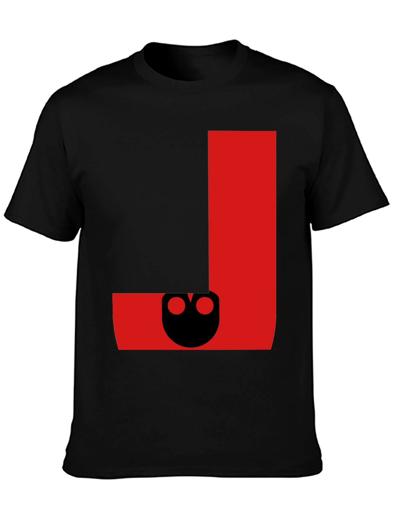 Red Abstract Graphic T-Shirt