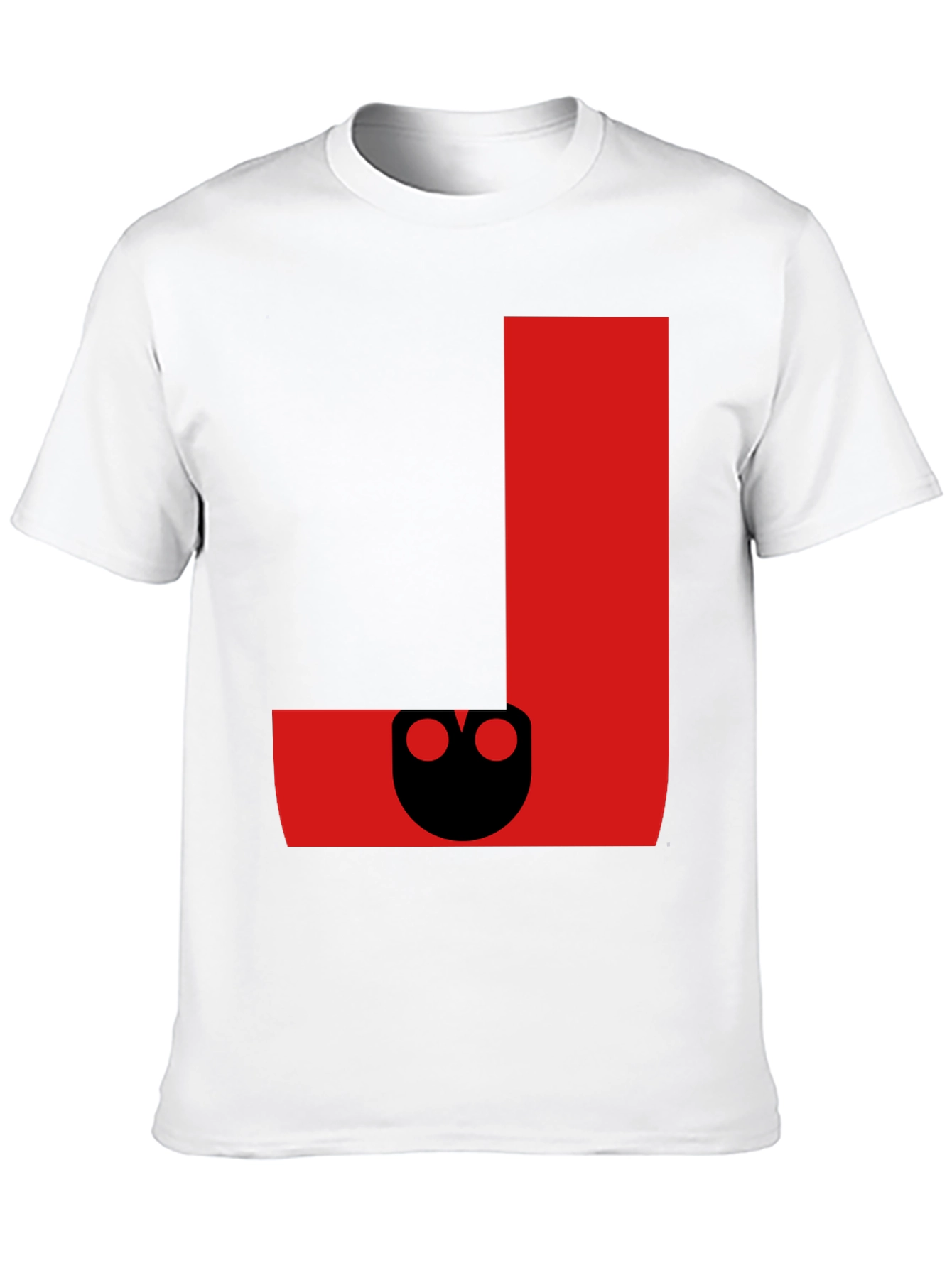 Red Abstract Graphic T-Shirt