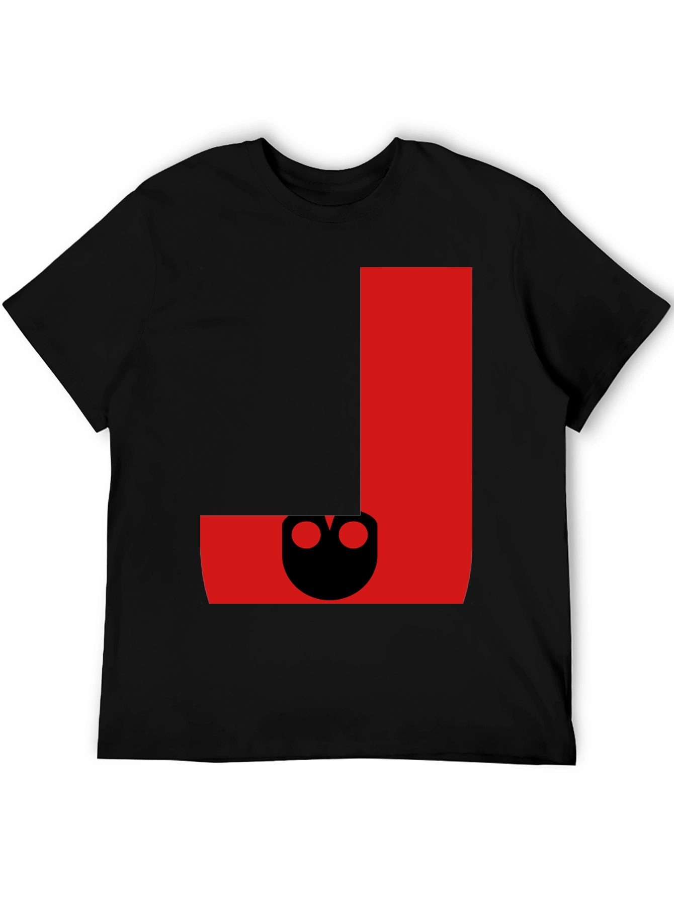 Red Abstract Graphic T-Shirt