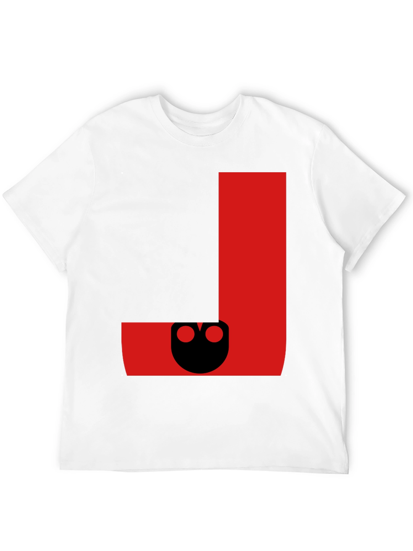 Red Abstract Graphic T-Shirt