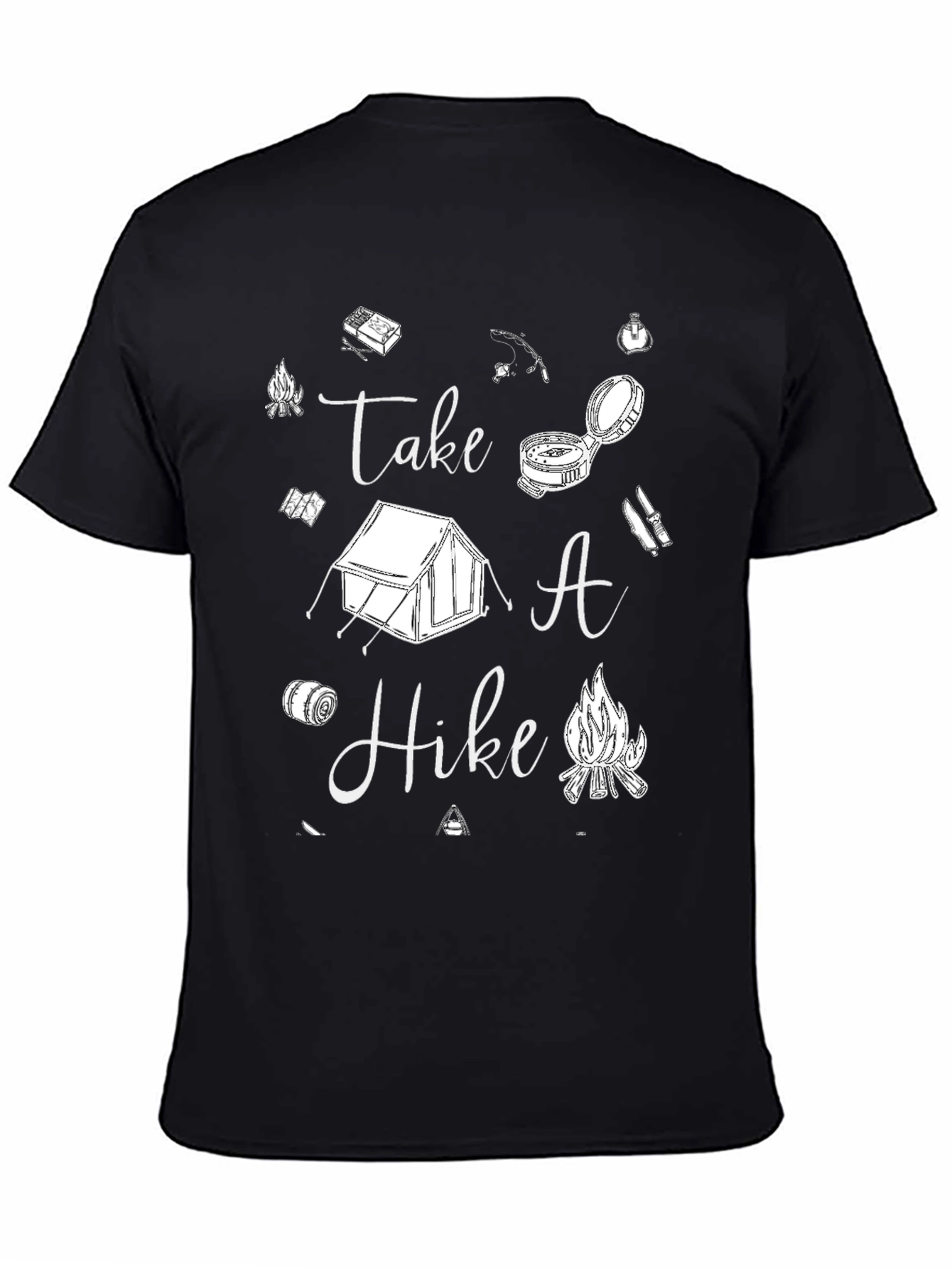 Take A Hike Graphic Tee - Camping Lovers T-Shirt