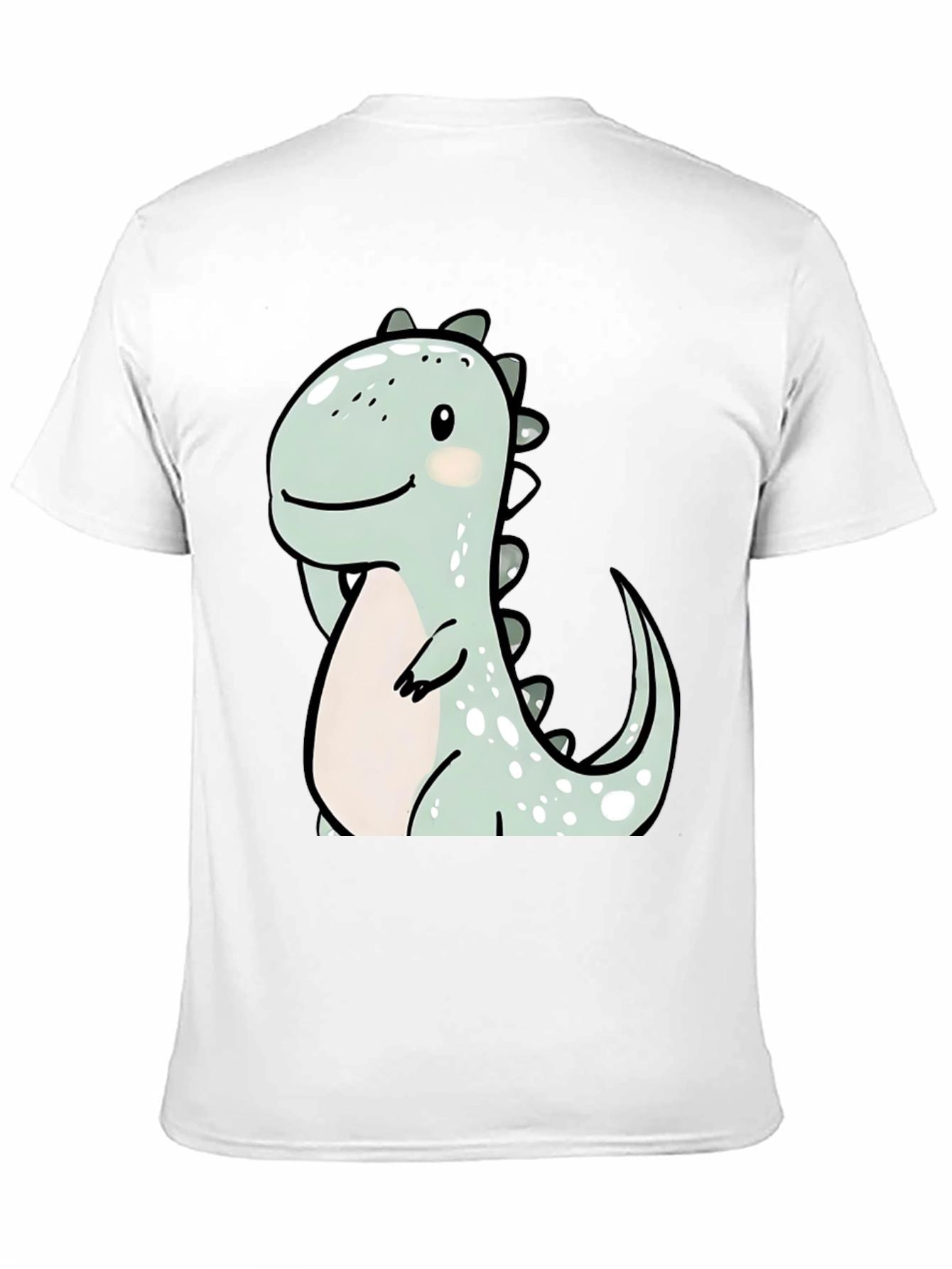 Cute Cartoon Dinosaur Graphic Tee