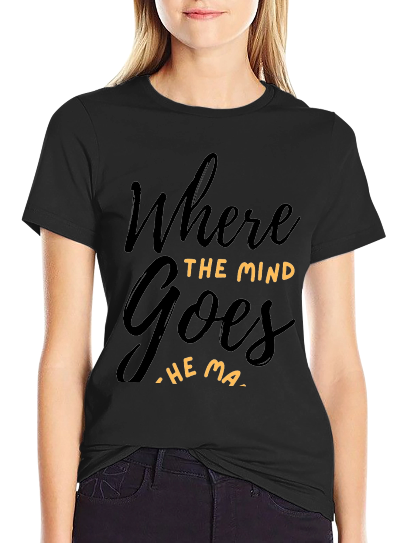 Where The Mind Goes T-Shirt - Inspirational Tee